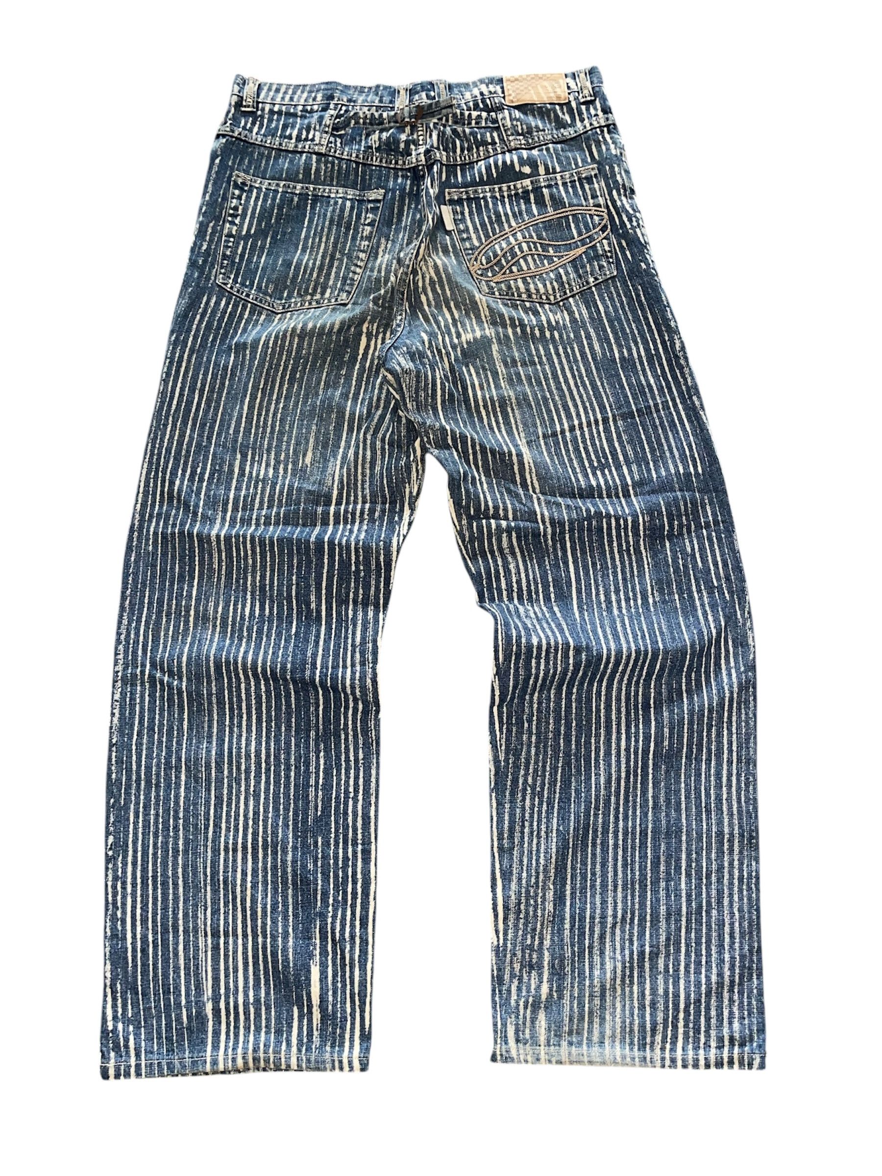 JNCO × Jordan Brand × Vans Vtg 90s Vans Jord Wide Leg Baggy Double Pocket Knee Lines Size US 34 / EU 50 - 17 Thumbnail