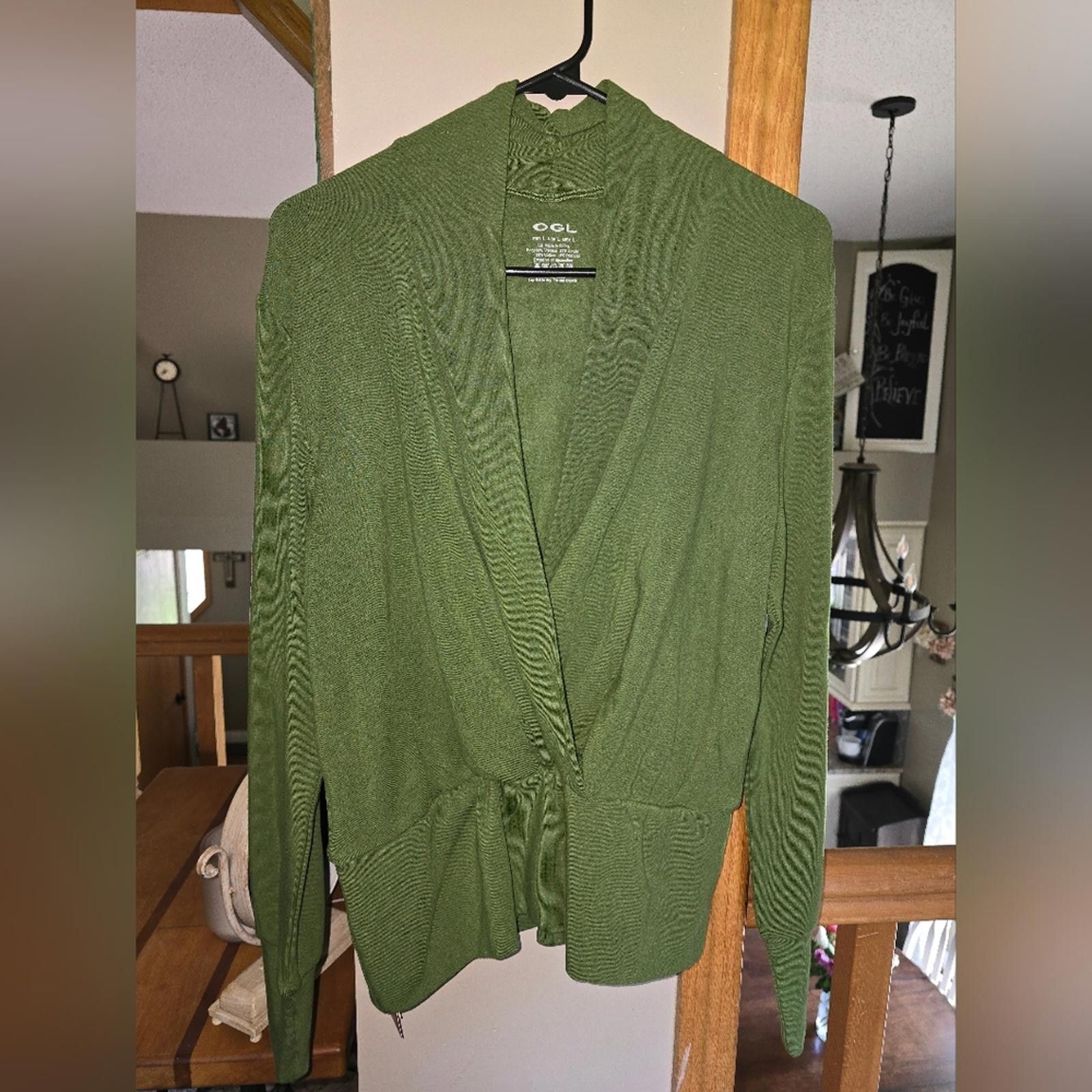 Designer OGLmove Women's Green Sweater Size L / US 10 / IT 46 - 1 Thumbnail
