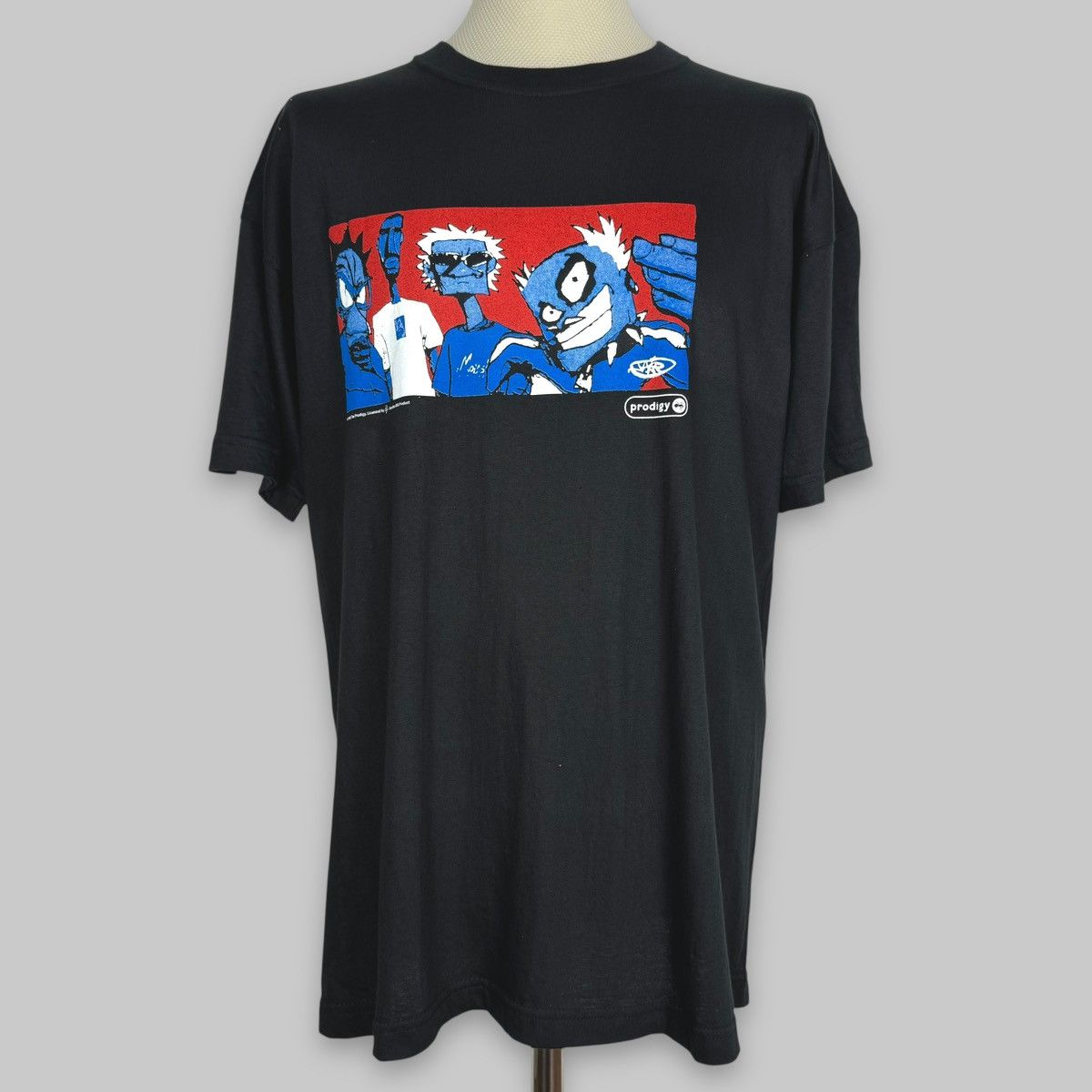 Band Tees Vintage 1998 The Prodigy ‘Dirty Dozen’ Keith Italian T Shirt Size US XL / EU 56 / 4 - 1 Thumbnail