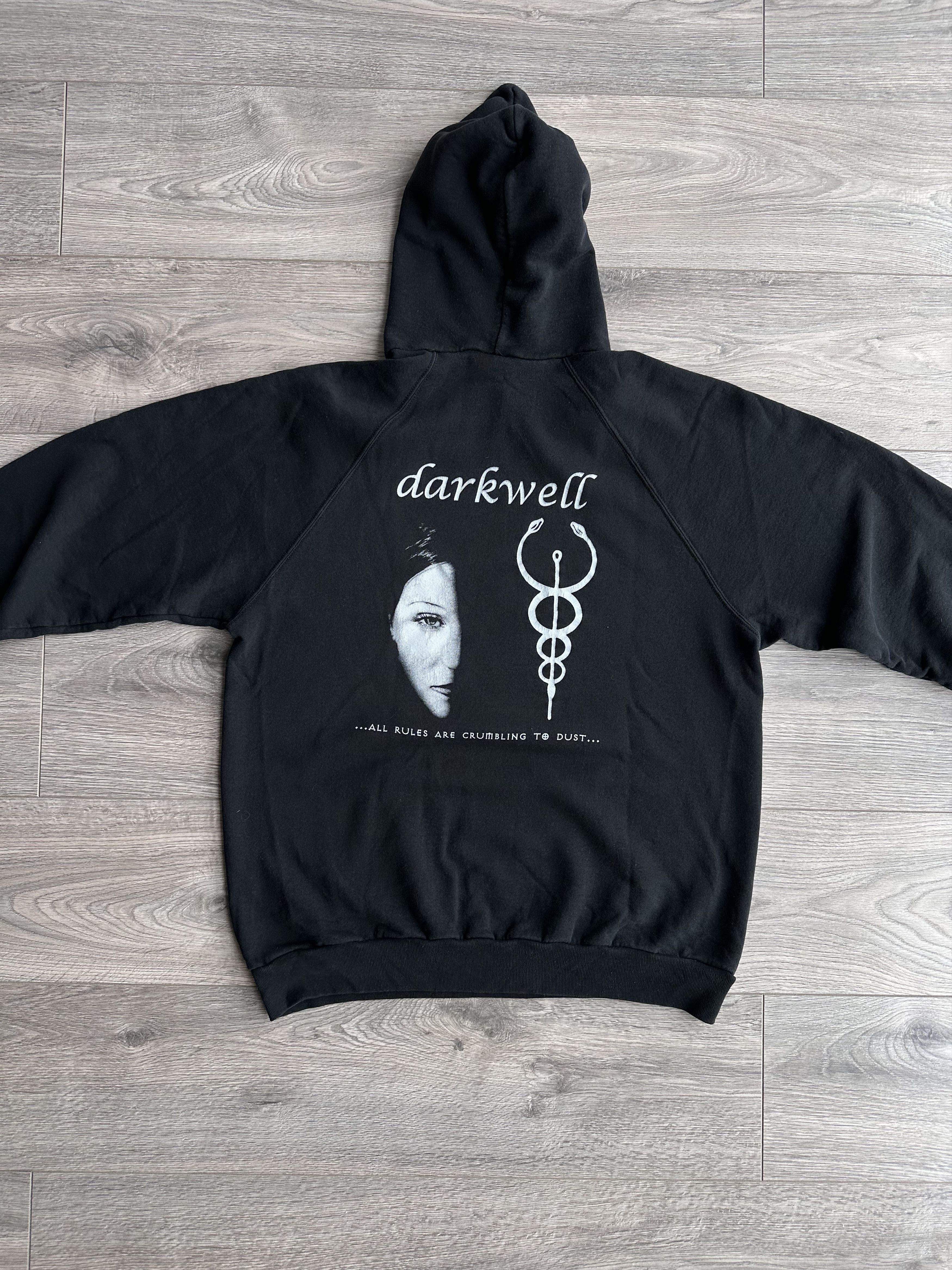 Band Tees × Vintage Darkwell vintage hoodie Size US XL / EU 56 / 4 - 5 Thumbnail