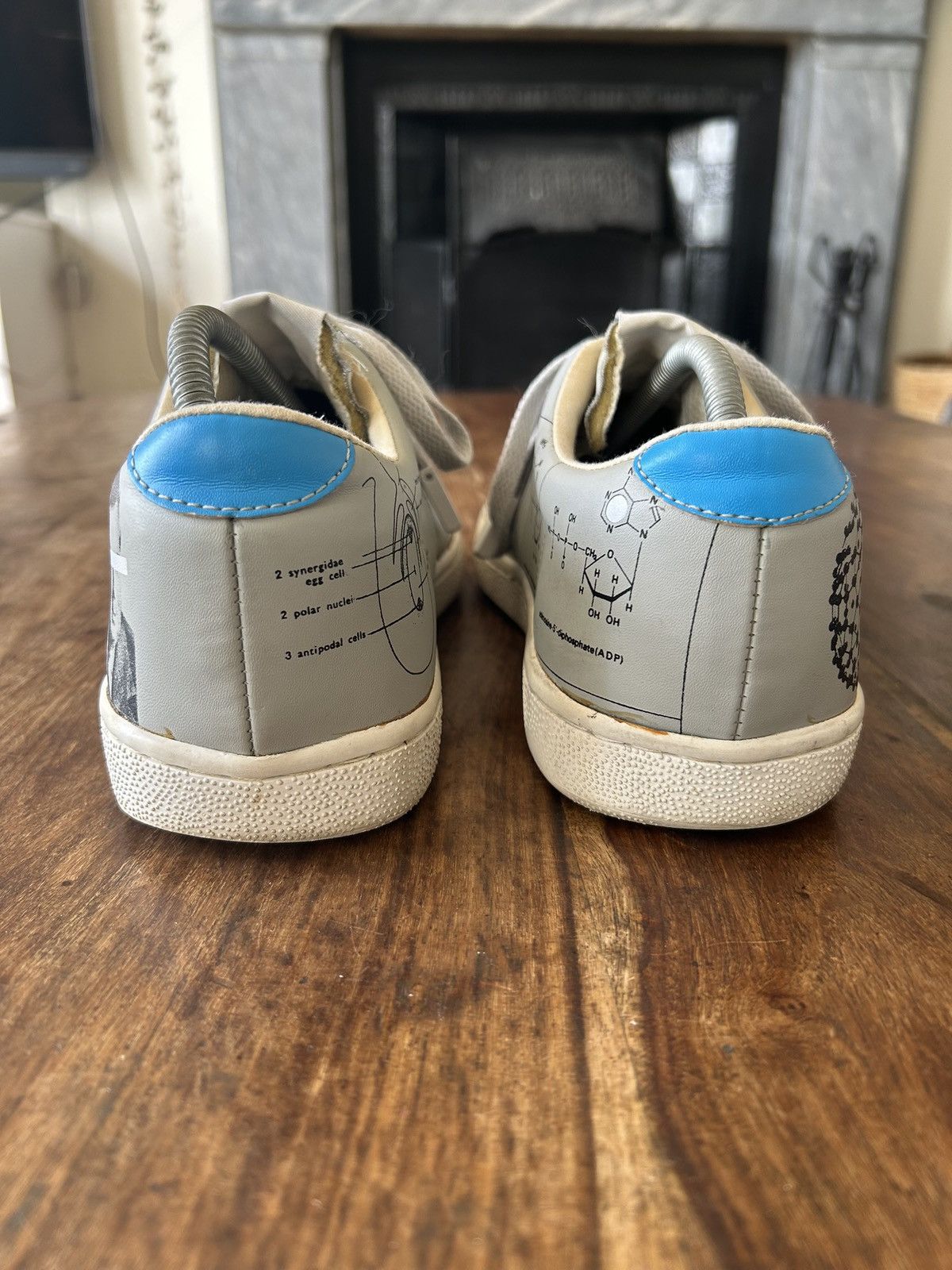 Undercover AW2010 Undercover ‘Avakareta Life’ Court Sneakers Size US 10 / EU 43 - 4 Thumbnail