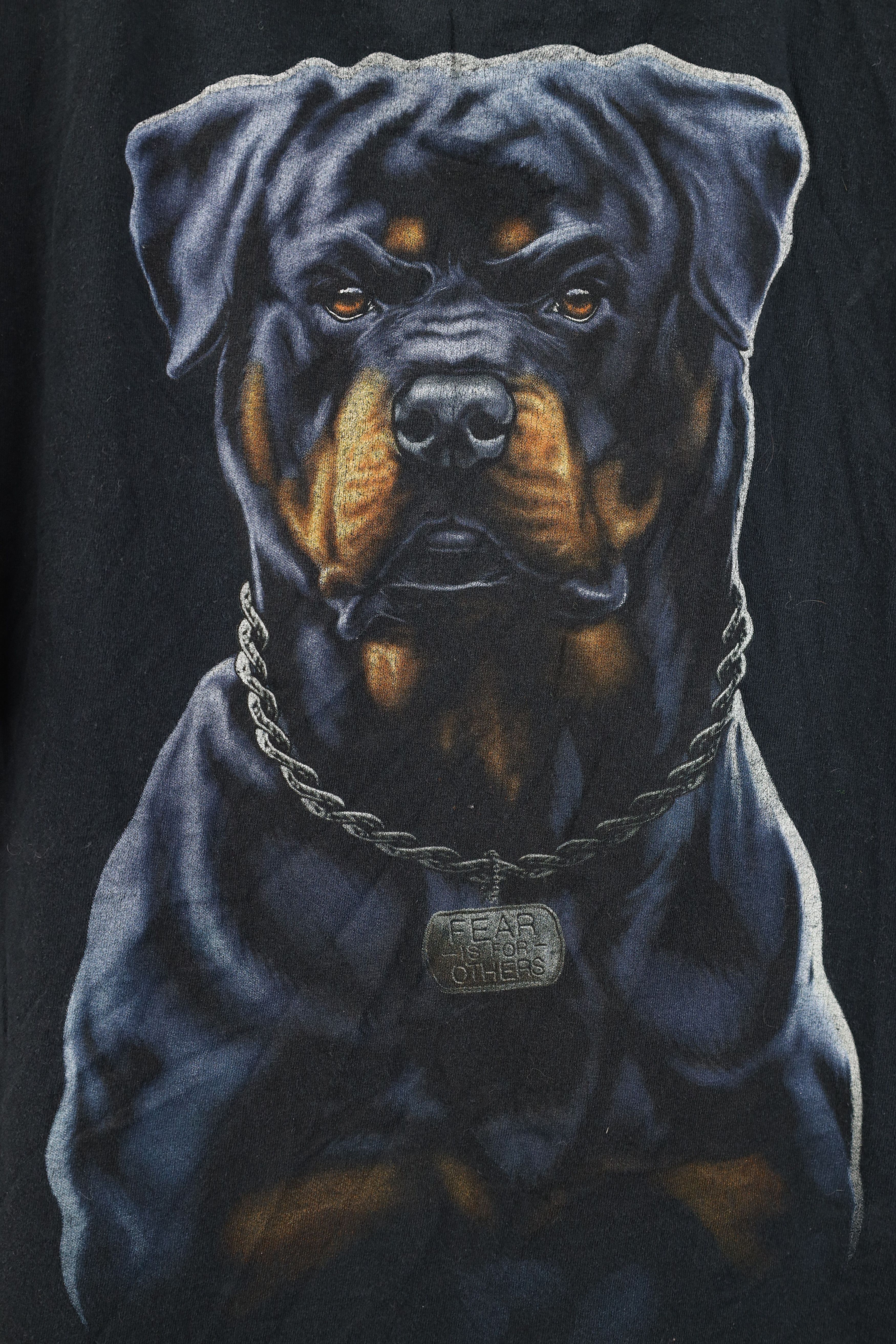 Vintage Vintage 90s Y2K Streetwear Dog Short Sleeve T-Shirt Size US XL / EU 56 / 4 - 4 Thumbnail