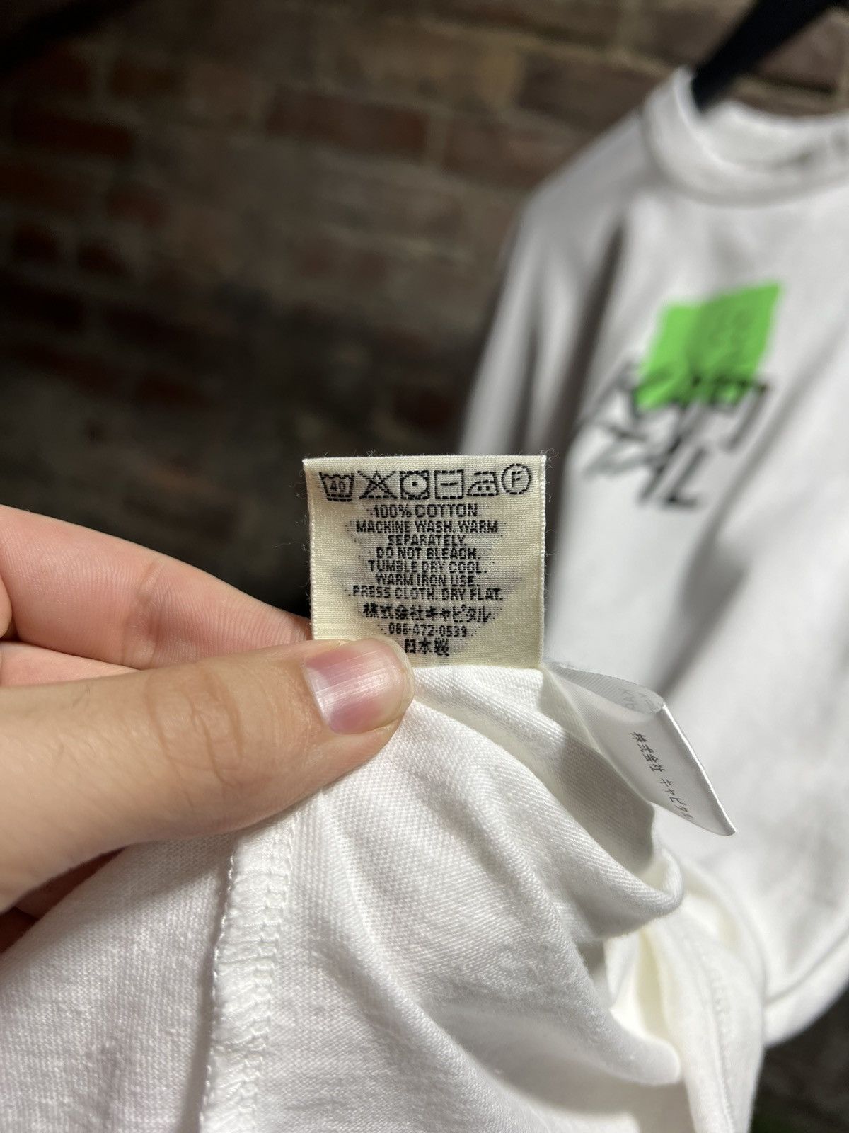 Kapital Kapital Green Logo Tee Size US L / EU 52-54 / 3 - 6 Thumbnail