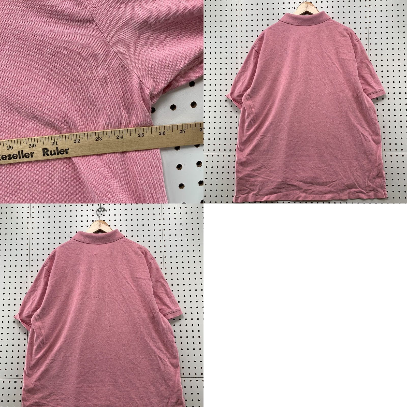 Ralph Lauren Ralph Lauren Shirt Mens Big 2X Pink Polo Collared Men Pony Short Sleeve 5x31 Size US XXL / EU 58 / 5 - 8 Thumbnail