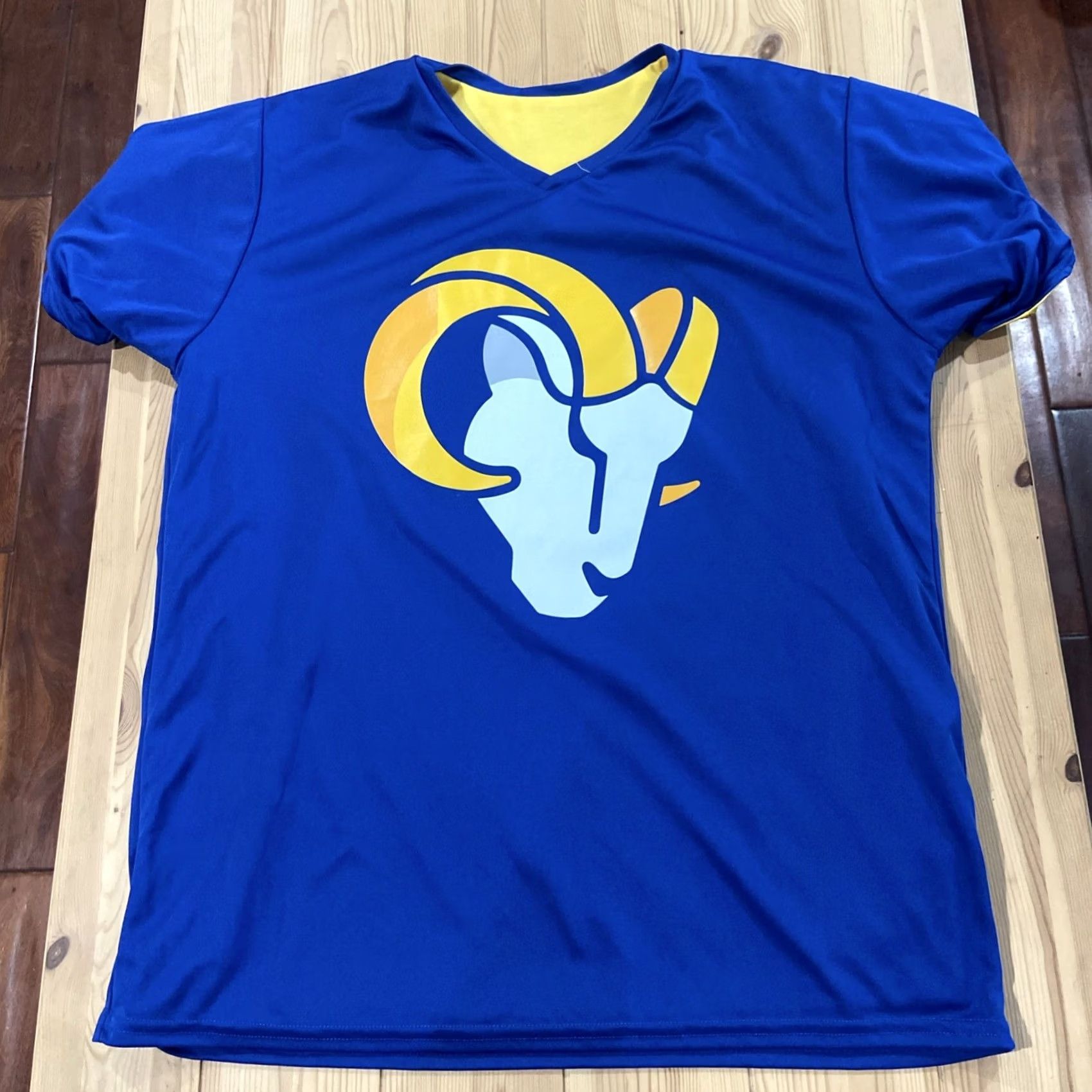 NFL VINTAGE Los Angeles Rams Reversible Logo Jersey Shirt Oversized 2XL? Size US XXL / EU 58 / 5 - 7 Thumbnail