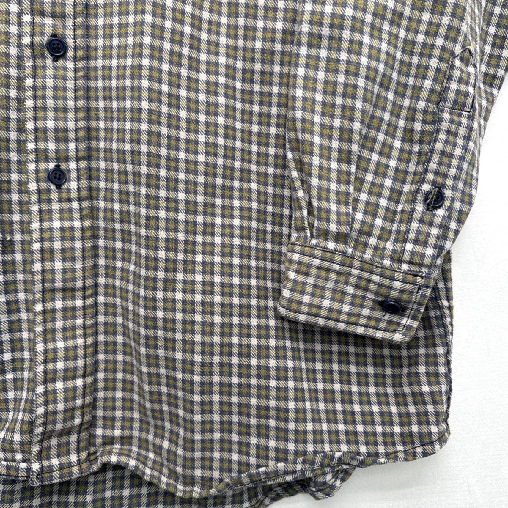 Vintage VINTAGE Rasco FR Shirt Mens 2XL Tall Green Plaid Flame Resistant Work Button-Down Shirt Size US XXL / EU 58 / 5 - 7 Thumbnail