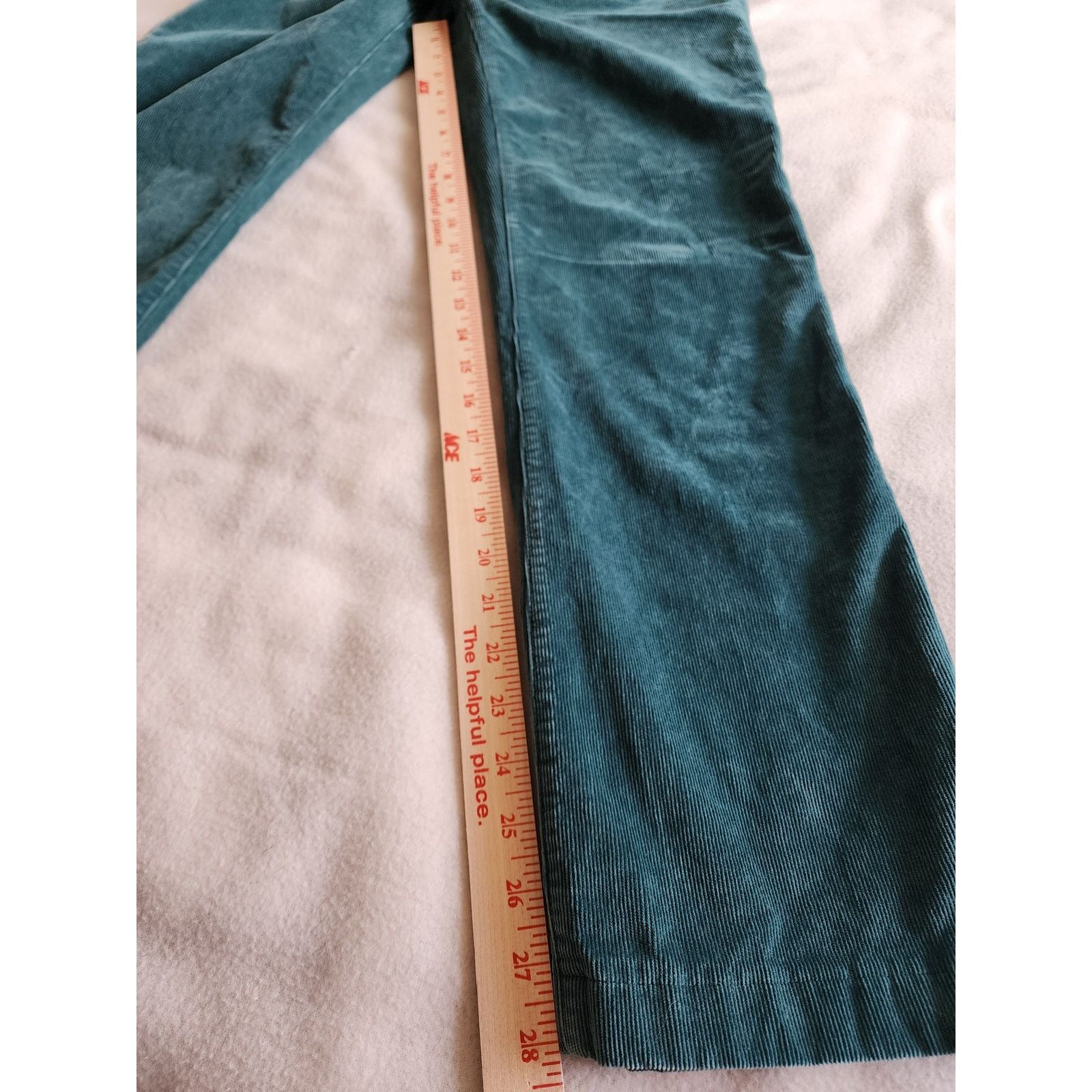 Faherty Faherty Stretch Corduroy Patch Pocket Pants Green 26 Flare Size 26" / US 2 / IT 38 - 7 Thumbnail
