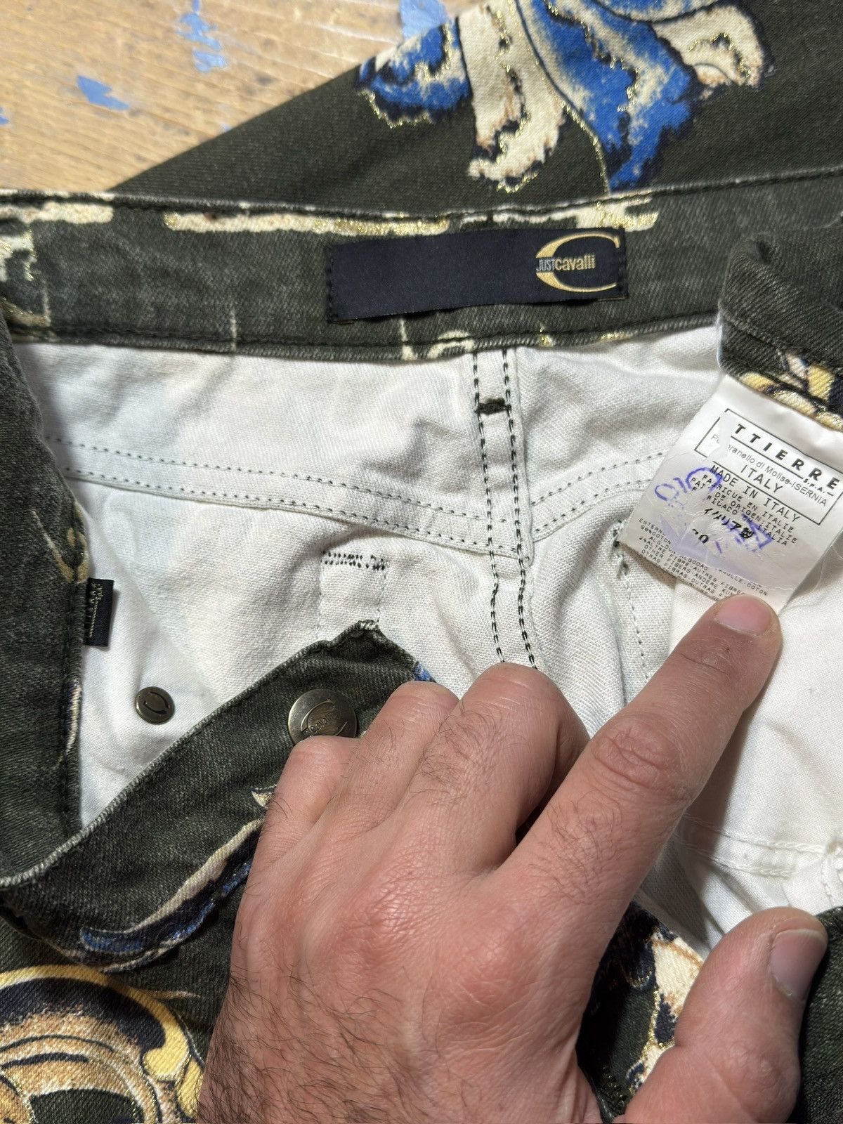 Just Cavalli Oriental Just Cavalli Denim Y2 Size 28" / US 6 / IT 42 - 11 Thumbnail