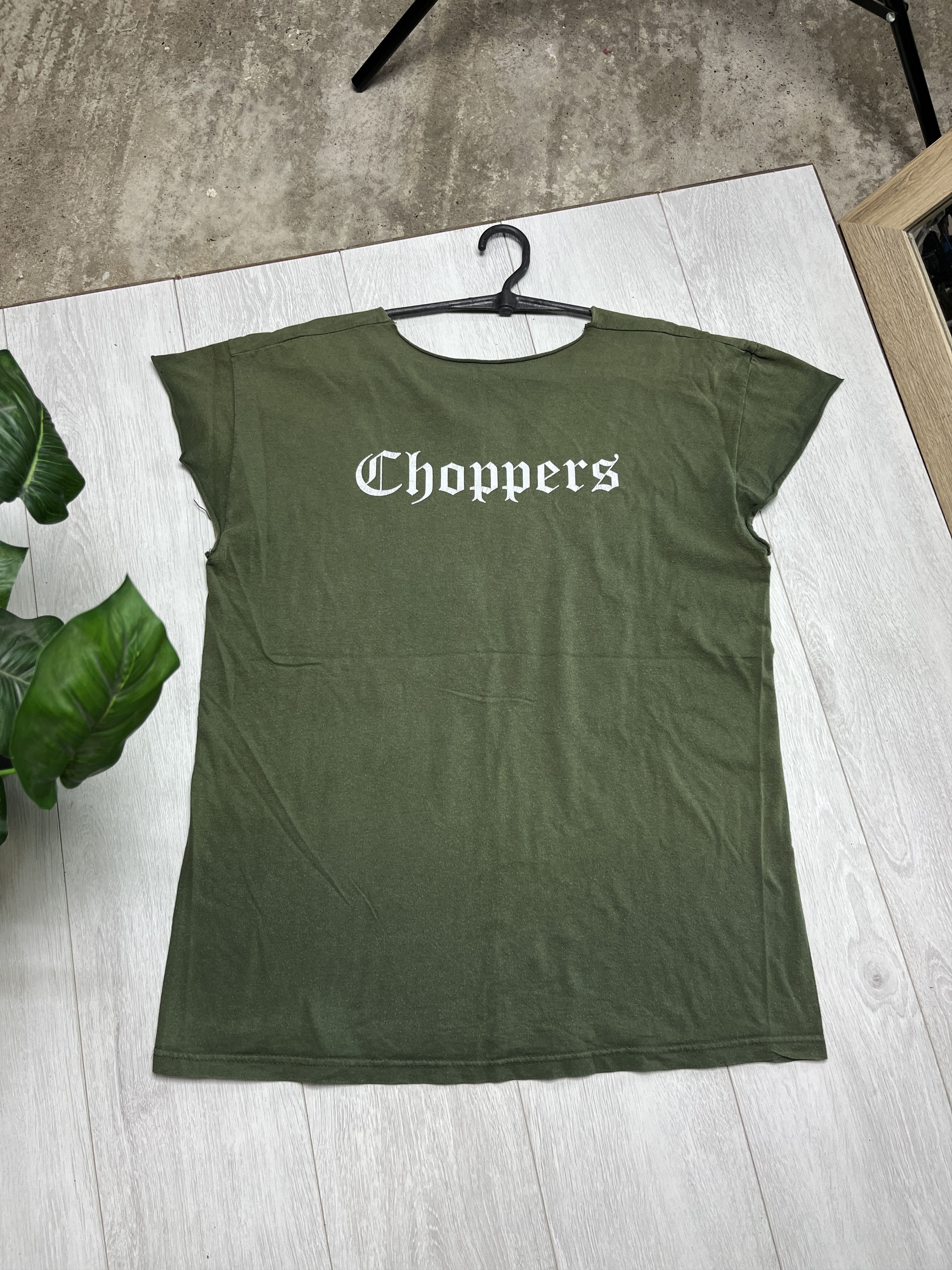 Vintage 2000s IRON CHOPPER VINTAGE BIKER GRAPHIC SUNFADED TEE - 839 Size US M / EU 48-50 / 2 - 5 Thumbnail
