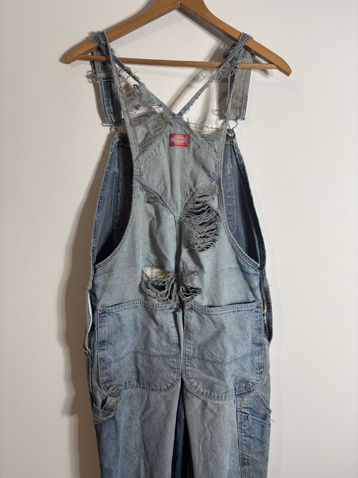 Dickies Vintage Dickies Overalls Workwear Distressed Thrashed 36x28 Size US 36 / EU 52 - 5 Thumbnail
