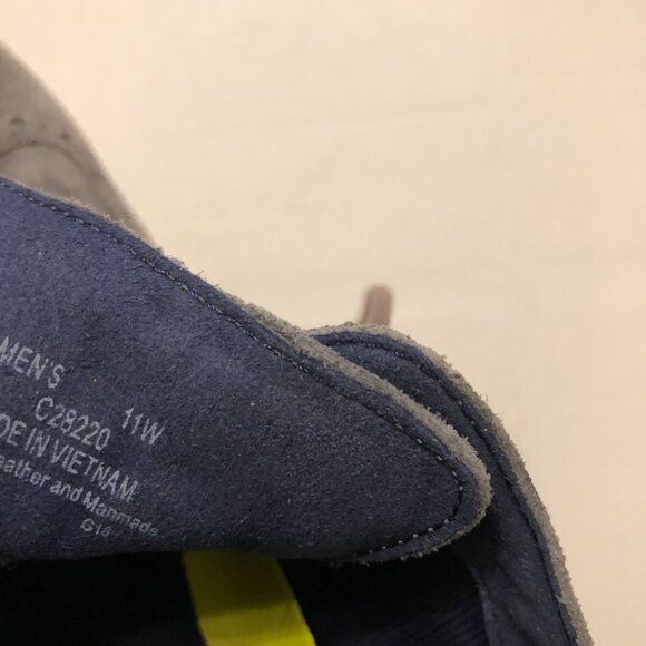 Cole Haan COLE HAAN MEN'S GRAY LEATHER CASUAL SHOES SIZE: 11W Size US 11 / EU 44 - 15 Thumbnail