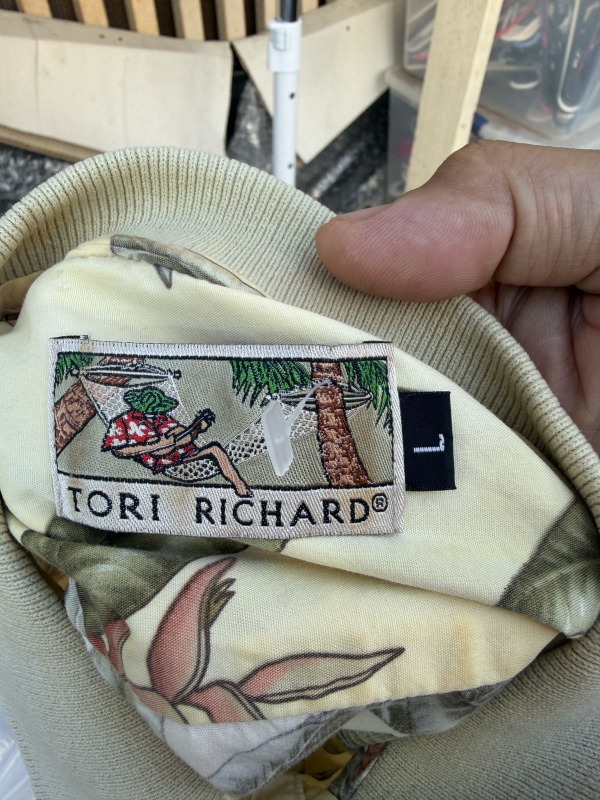 Tori Richard PreOwned Tori Richard Polo Shirt Multicolored Men's L Size US L / EU 52-54 / 3 - 4 Thumbnail