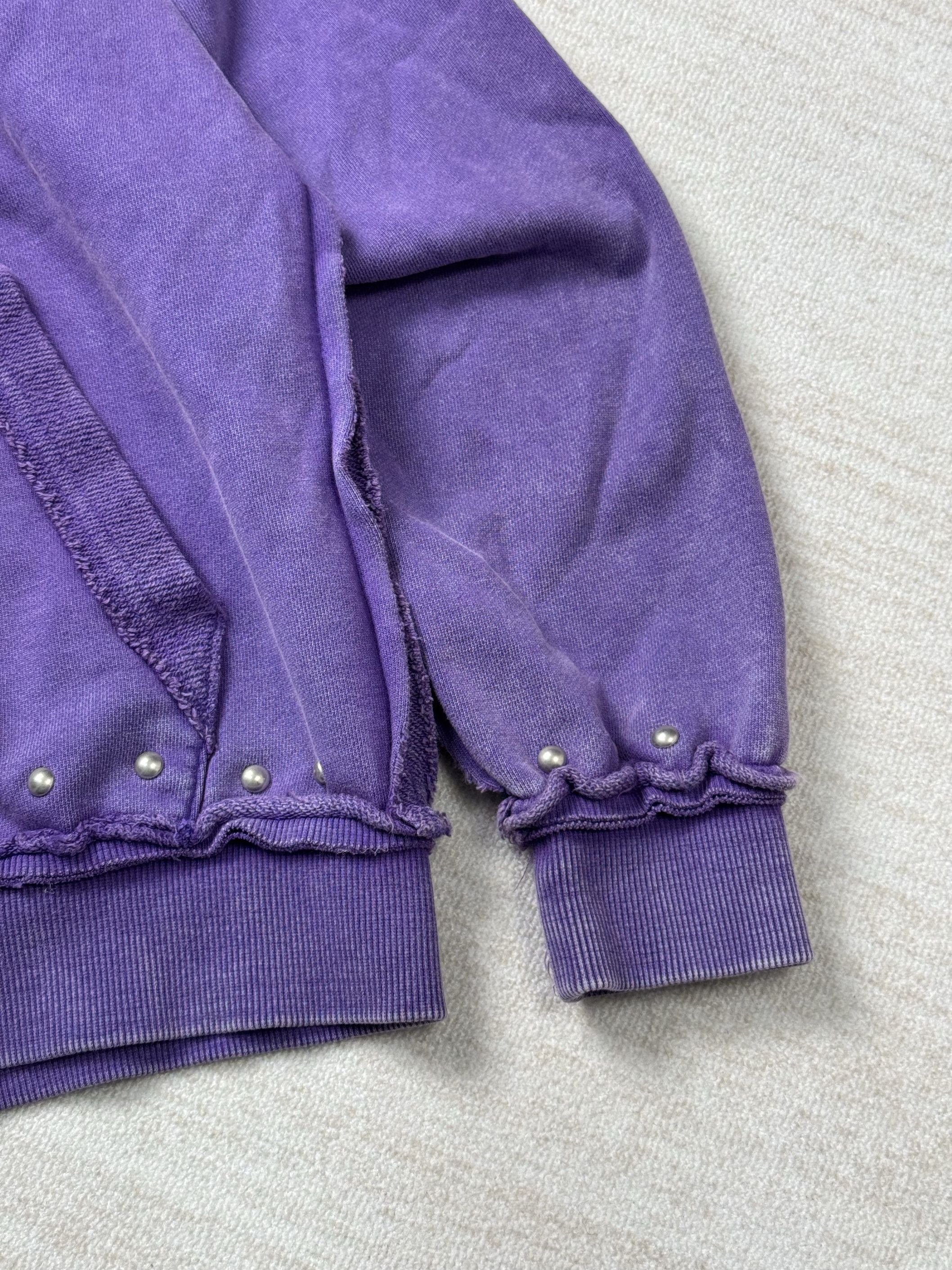 Japanese Brand UNWORN* FUTURE ARCHIVE CHEMICAL FADE MA-1 Hoodie Size US M / EU 48-50 / 2 - 7 Thumbnail