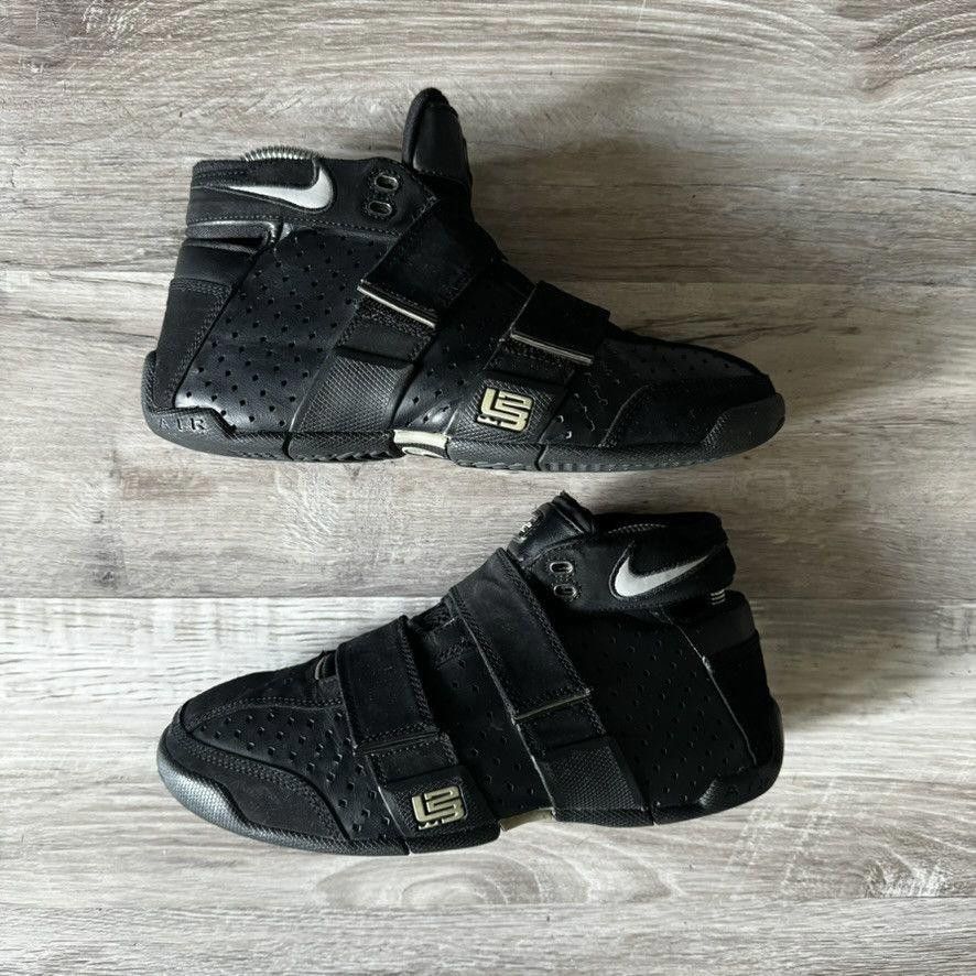 Nike NIKE • LeBron Air 20-5-5 GS "Black" (6M) Size US 6 / EU 39 - 2 Thumbnail