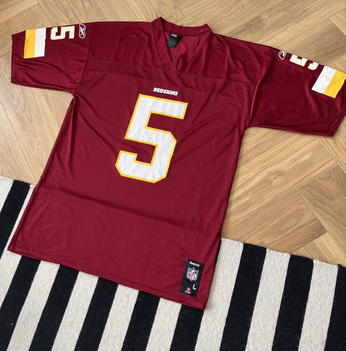Reebok Vintage 2010 Washington Redskins Donovan McNabb #5 reebok Size US L / EU 52-54 / 3 - 4 Thumbnail