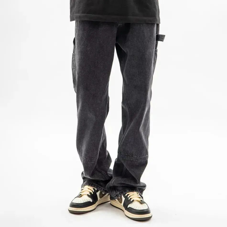 Japanese Brand Retro loose high street zipper jeans Size US 30 / EU 46 - 4 Thumbnail