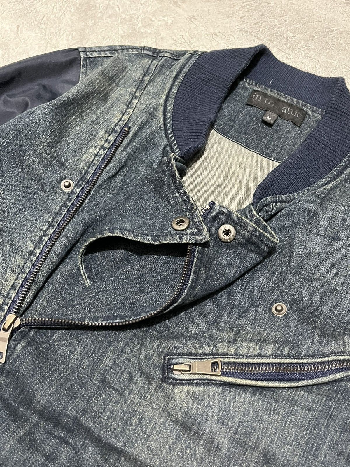 In The Attic × Japanese Brand In the attic Denim Ramones Jacket Size US M / EU 48-50 / 2 - 3 Thumbnail