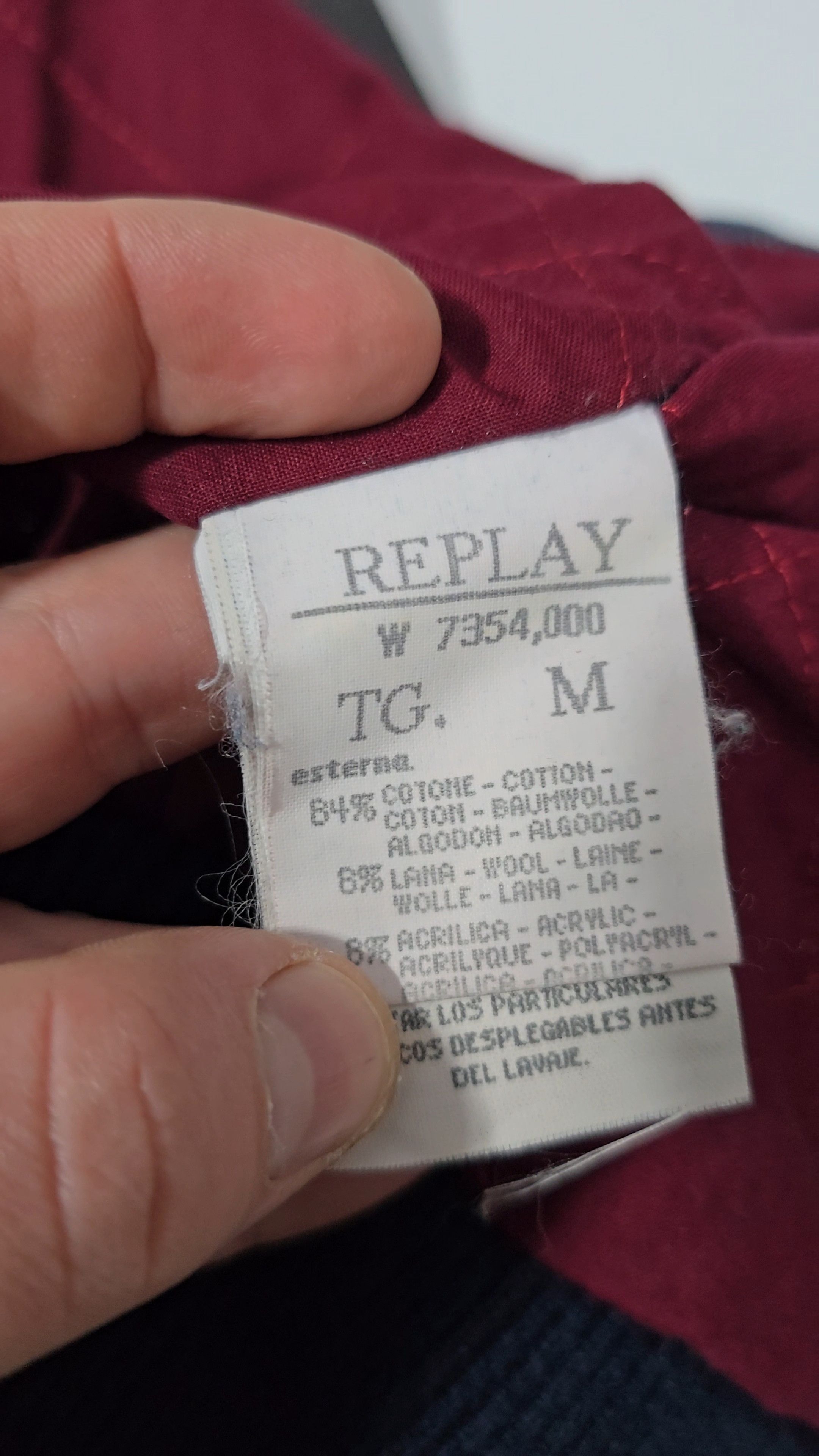 Replay REPLAY rare Vintage Jacket, beautiful with all accessories Size M / US 6-8 / IT 42-44 - 17 Thumbnail