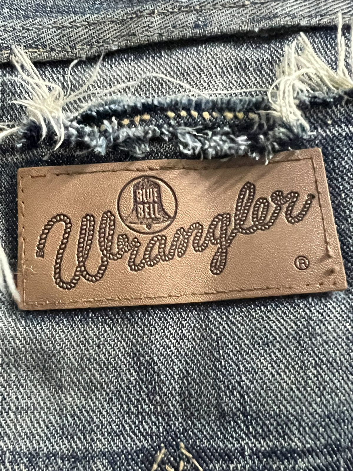 Vintage VINTAGE WRANGLER BLUE BELL SELVEDGE DENIM Size US 34 / EU 50 - 11 Thumbnail