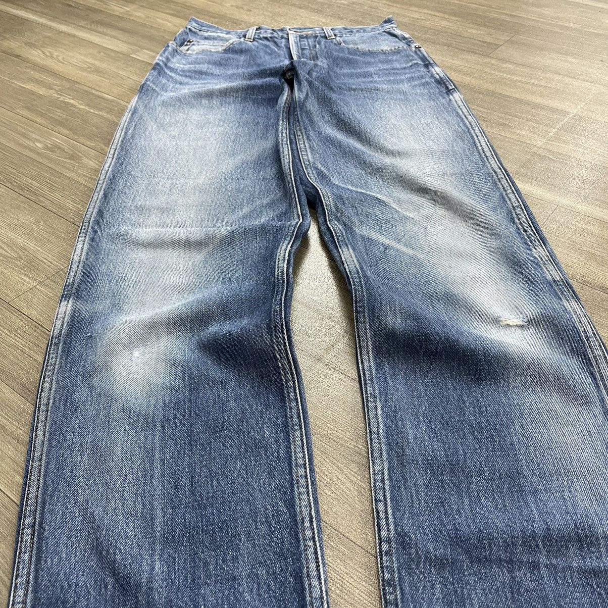 Comme des Garcons × Comme des Garcons Homme × Junya Watanabe Vintage Comme Des Garcons Homme CDG Blue Jeans Size US 32 / EU 48 - 2 Thumbnail