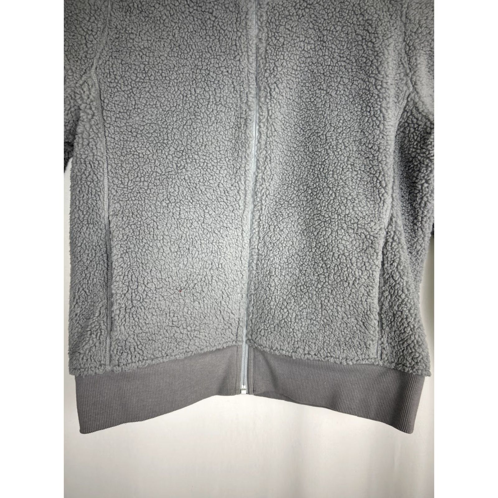 Uniqlo Uniqlo Hoodie Womens M Gray Full Zip Fleece Polyester Streetwear Activewear Club 90s Womens Size M / US 6-8 / IT 42-44 - 5 Thumbnail