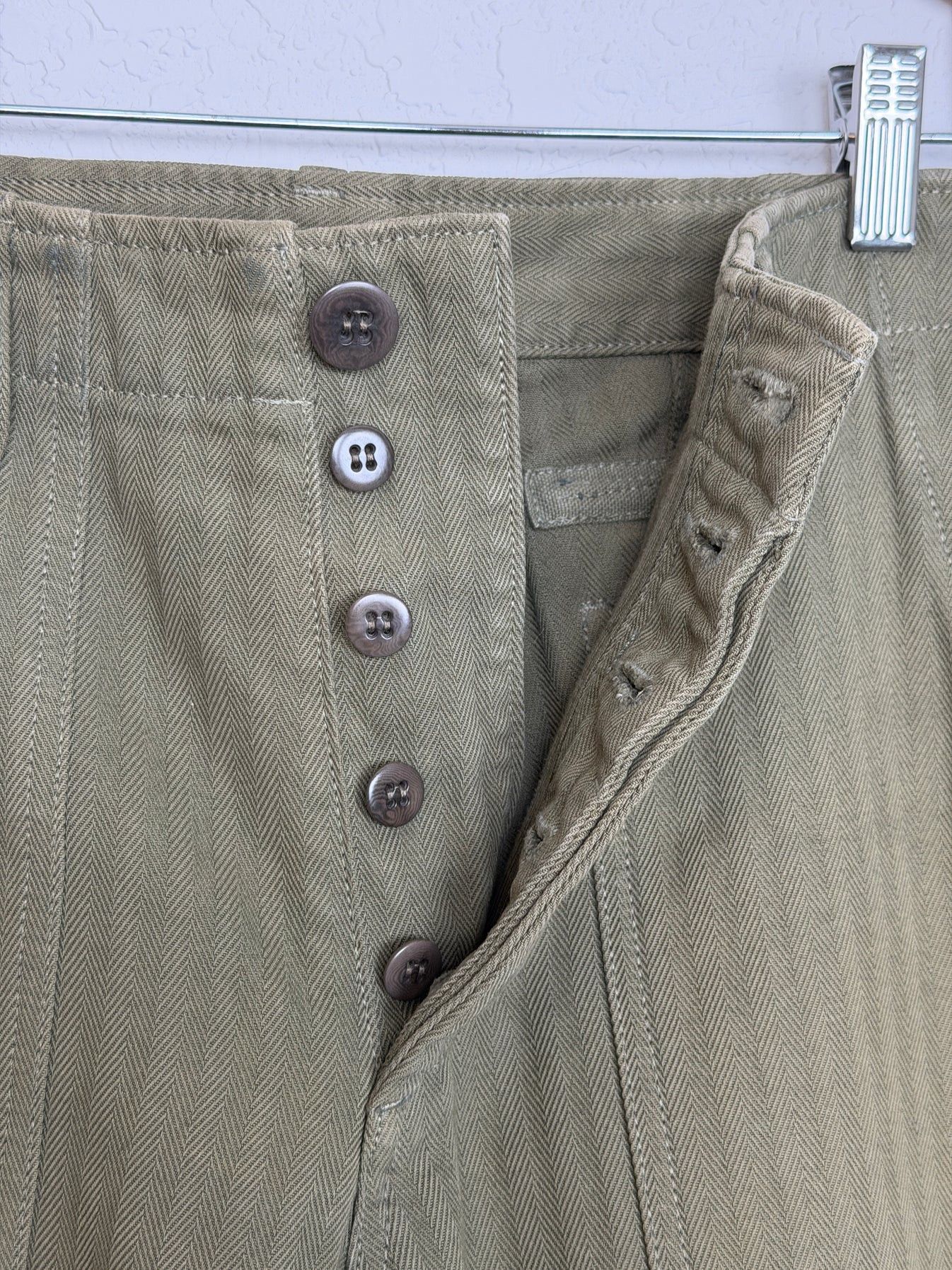 Visvim SS19 HW Drill Mil Pants (Herringbone) *F.I.L. Exclusive Size US 30 / EU 46 - 7 Thumbnail