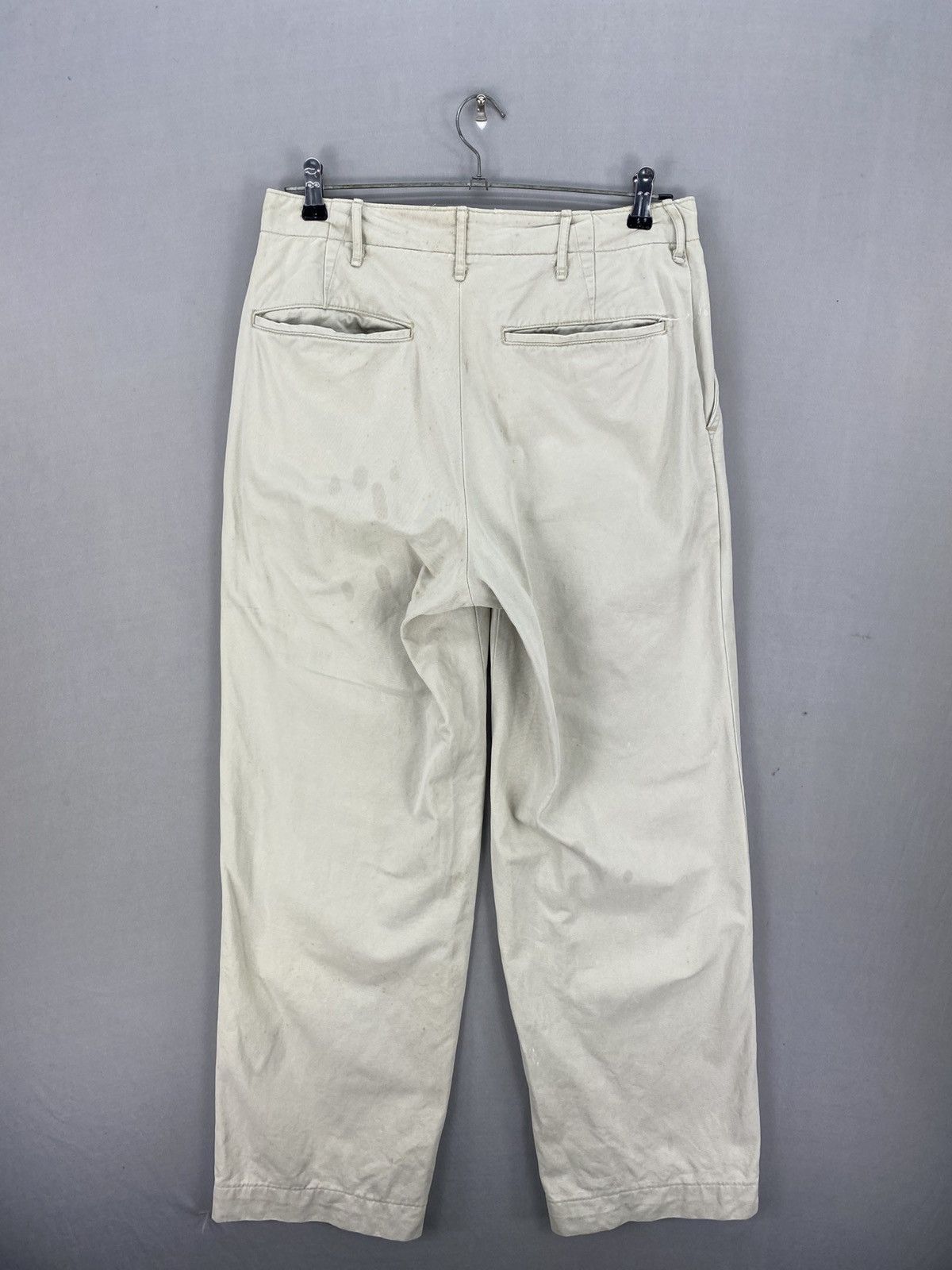 Levi's Vintage 90’s Levi’s Iconic 1970s US Army Khaki Trouser Pants Size US 30 / EU 46 - 5 Thumbnail