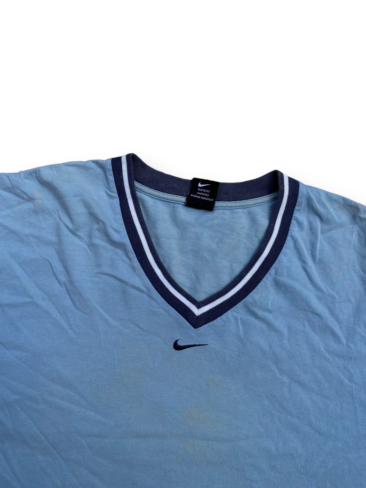Nike × Vintage Vintage Nike Small Center Embroidery Logo Shirt. #C4 Size US XXL / EU 58 / 5 - 2 Thumbnail
