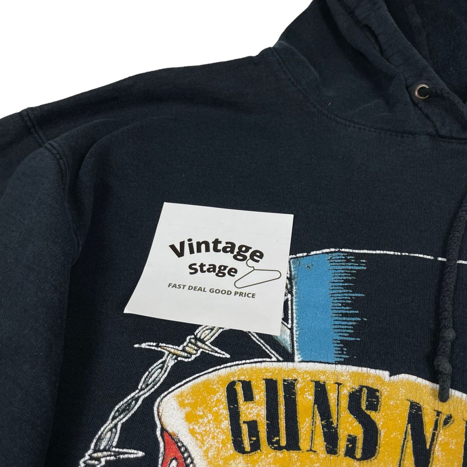Band Tees Vintage Guns N Roses 90s Hoodie appetite for destruction Size US L / EU 52-54 / 3 - 3 Thumbnail