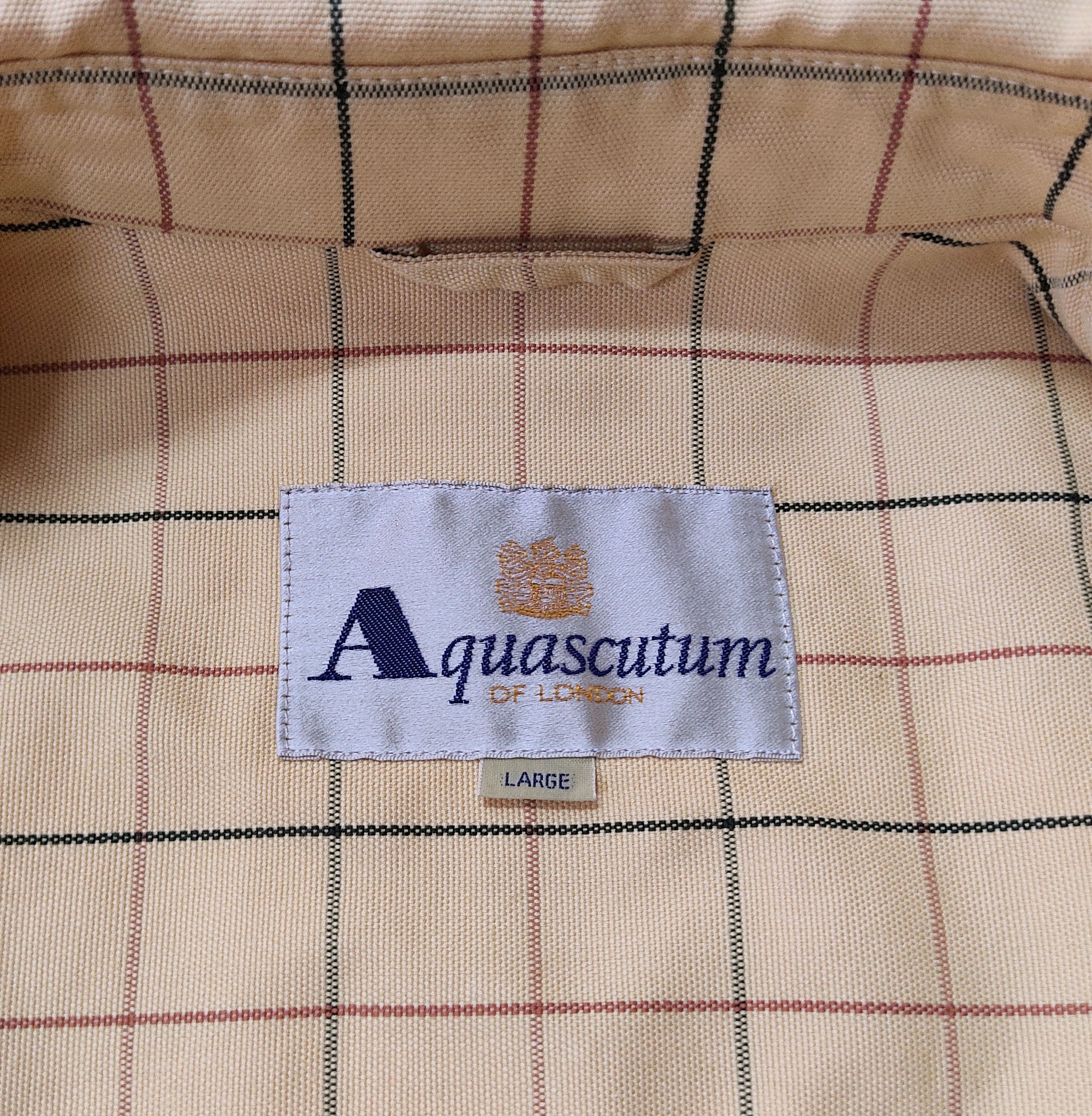 Aquascutum × Japanese Brand × Vintage AQUASCUTUM of LONDON Light Zipper Jacket Size US L / EU 52-54 / 3 - 13 Thumbnail