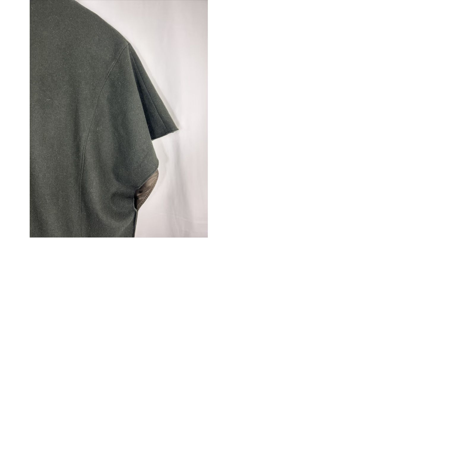 Vintage **Womens Medium Green I. Spiewak & Sons Wool Zip Cape** User: **Green Womens Medium I. Spiewak & Sons Wool Zip Cape** Size M / US 6-8 / IT 42-44 - 12 Thumbnail