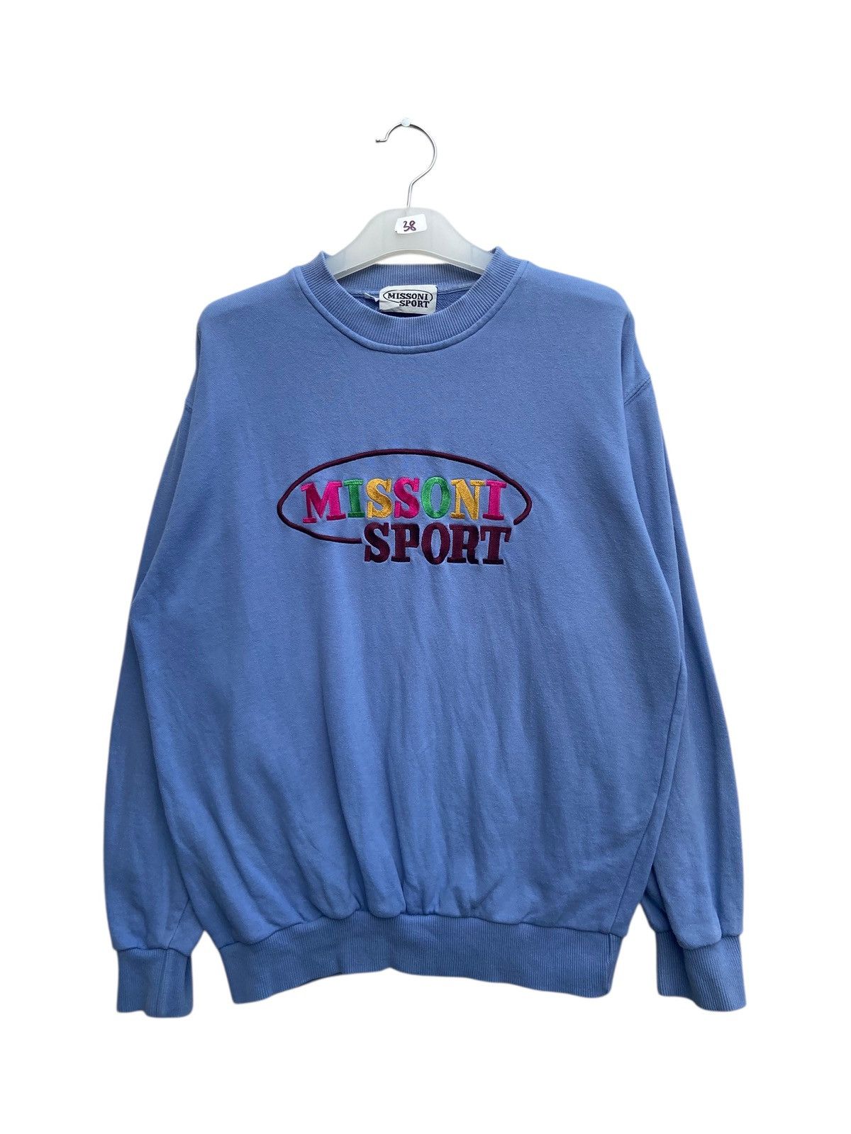 Missoni Vintage Missoni Spellout Sweatshirt Size US L / EU 52-54 / 3 - 1 Thumbnail