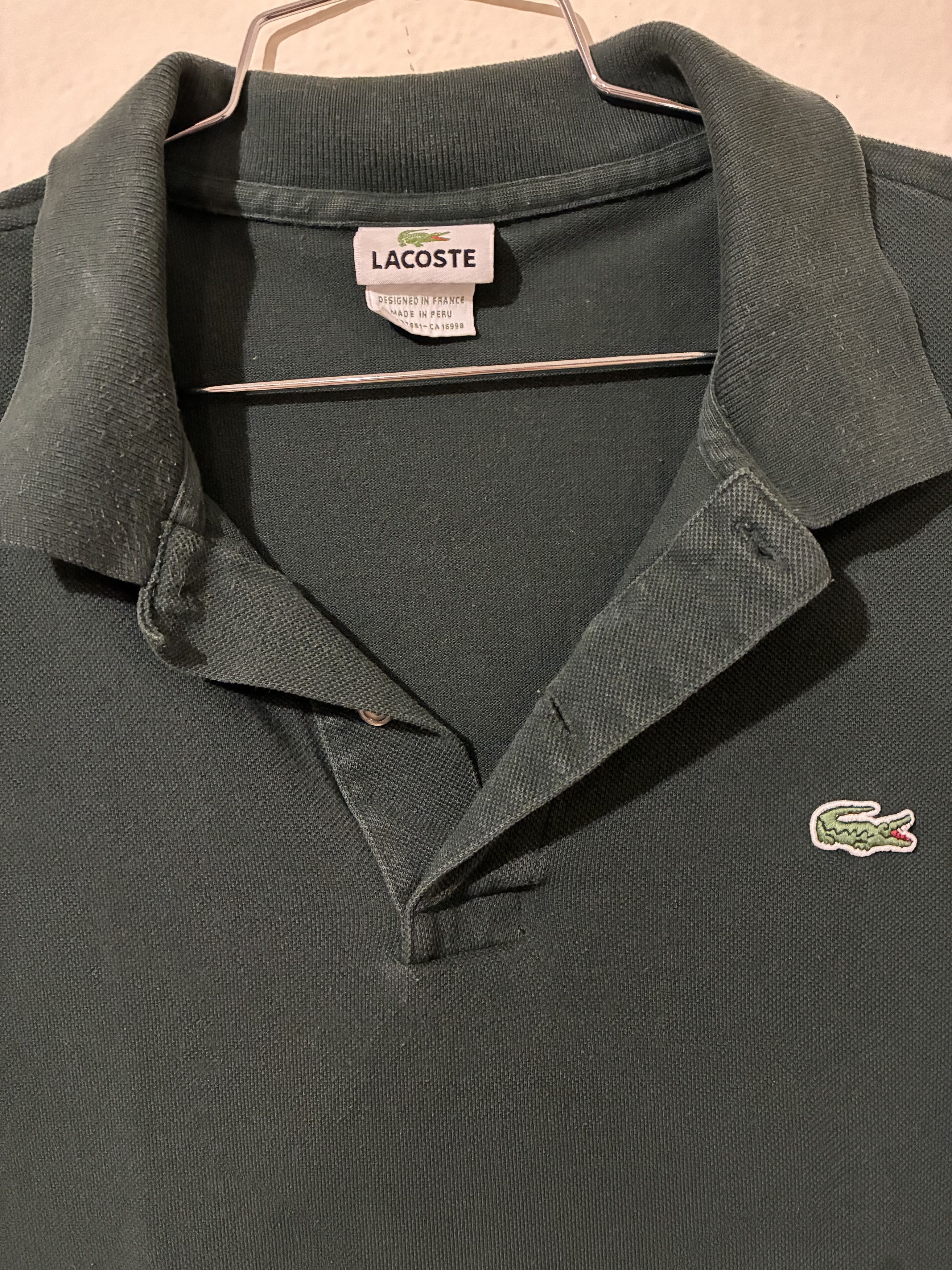 Lacoste Vintage Classic Fit Polo Size US L / EU 52-54 / 3 - 1 Thumbnail