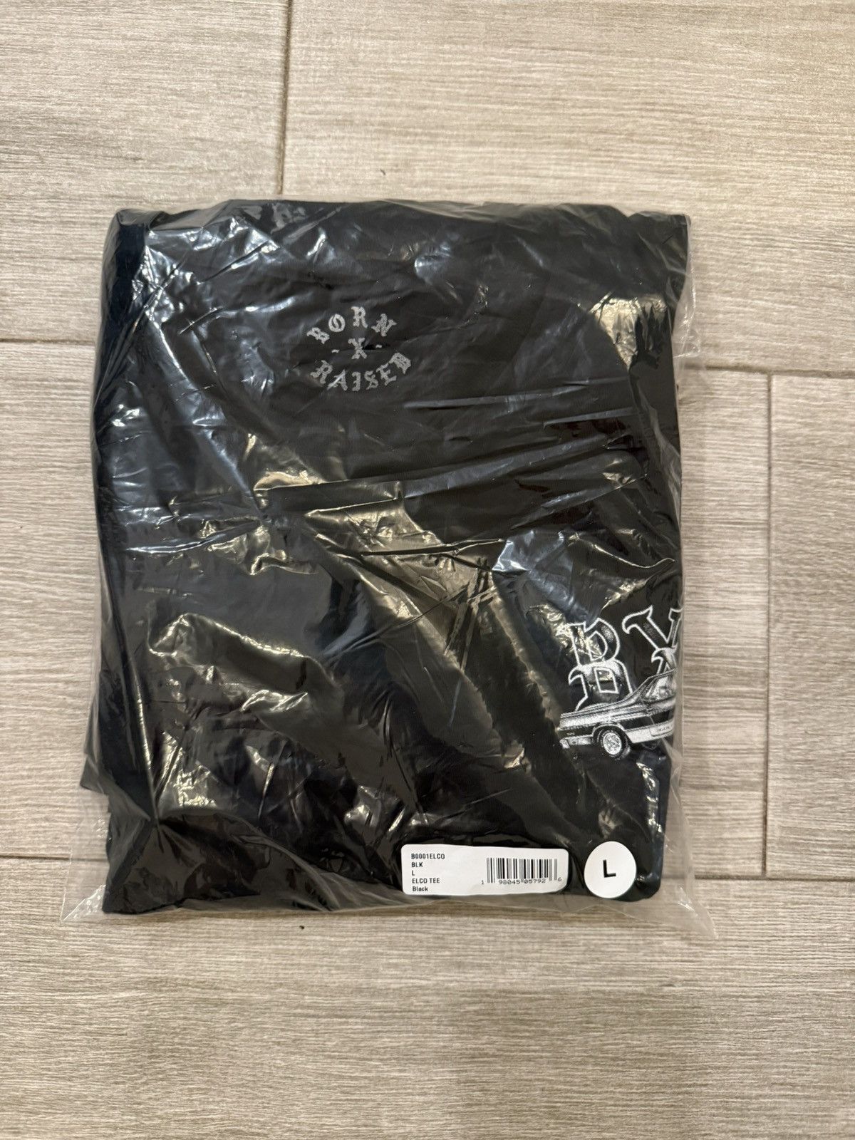 Born X Raised Men's BORN X RAISED Elco Tee T-Shirt Black Size L Large NEW Size US L / EU 52-54 / 3 - 6 Thumbnail