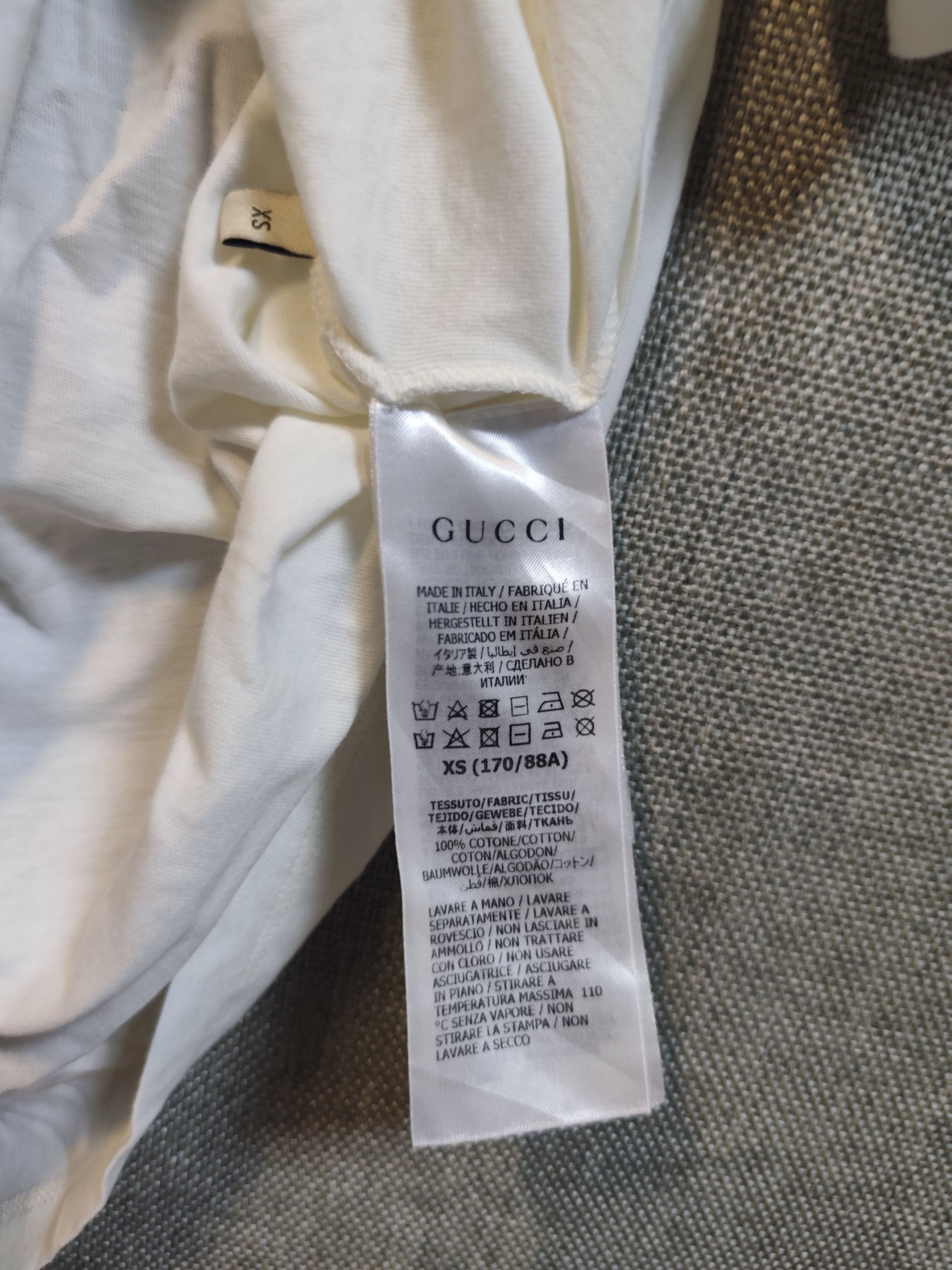 Gucci Gucci "Les Pommes" Apple Heart Print T Shirt Size US M / EU 48-50 / 2 - 9 Thumbnail