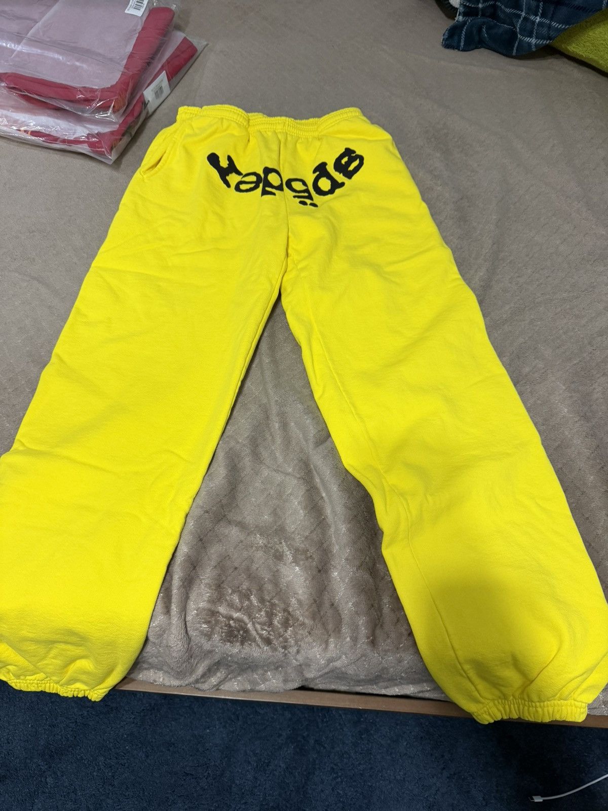 Sp5der sp5der yellow legacy bundle hoodie and pants Size US M / EU 48-50 / 2 - 12 Thumbnail