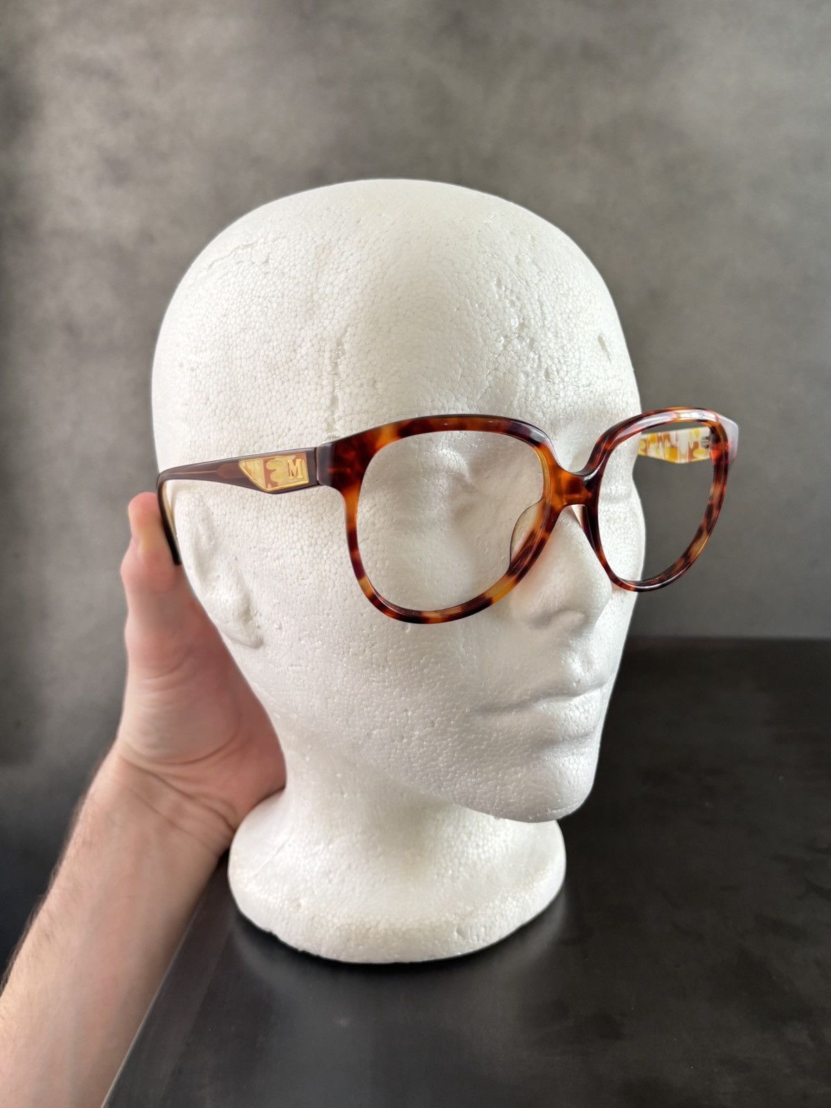 Missoni Vintage Missoni Frames Oversized Eyeglasses Tortoise Granny Size ONE SIZE - 18 Thumbnail