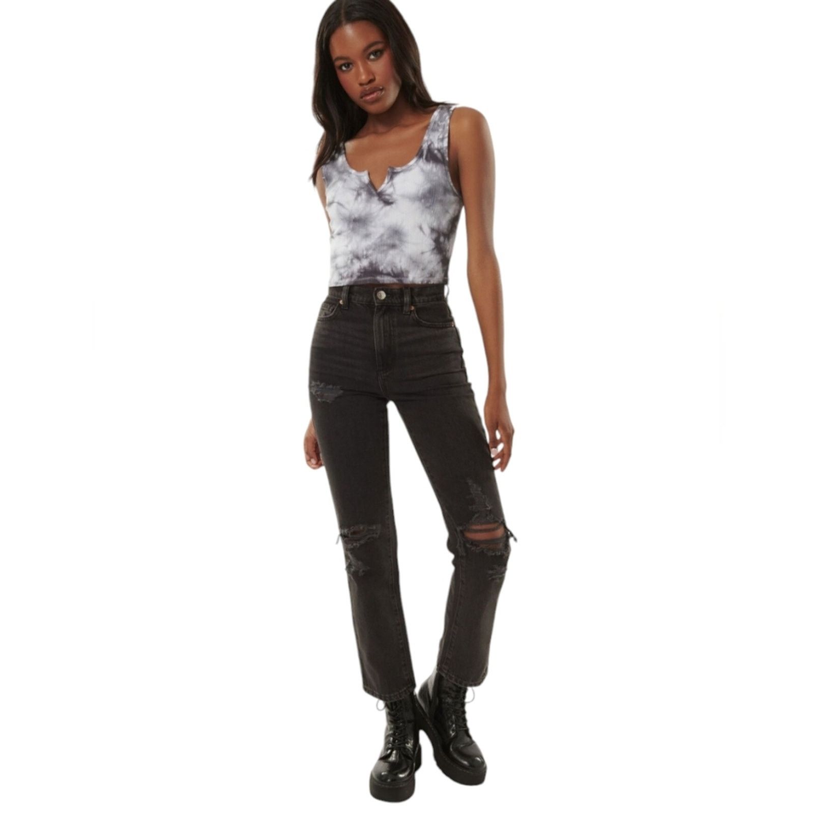Garage Garage Vintage Straight Jeans 27/5 Size 27" / US 4 / IT 40 - 1 Thumbnail