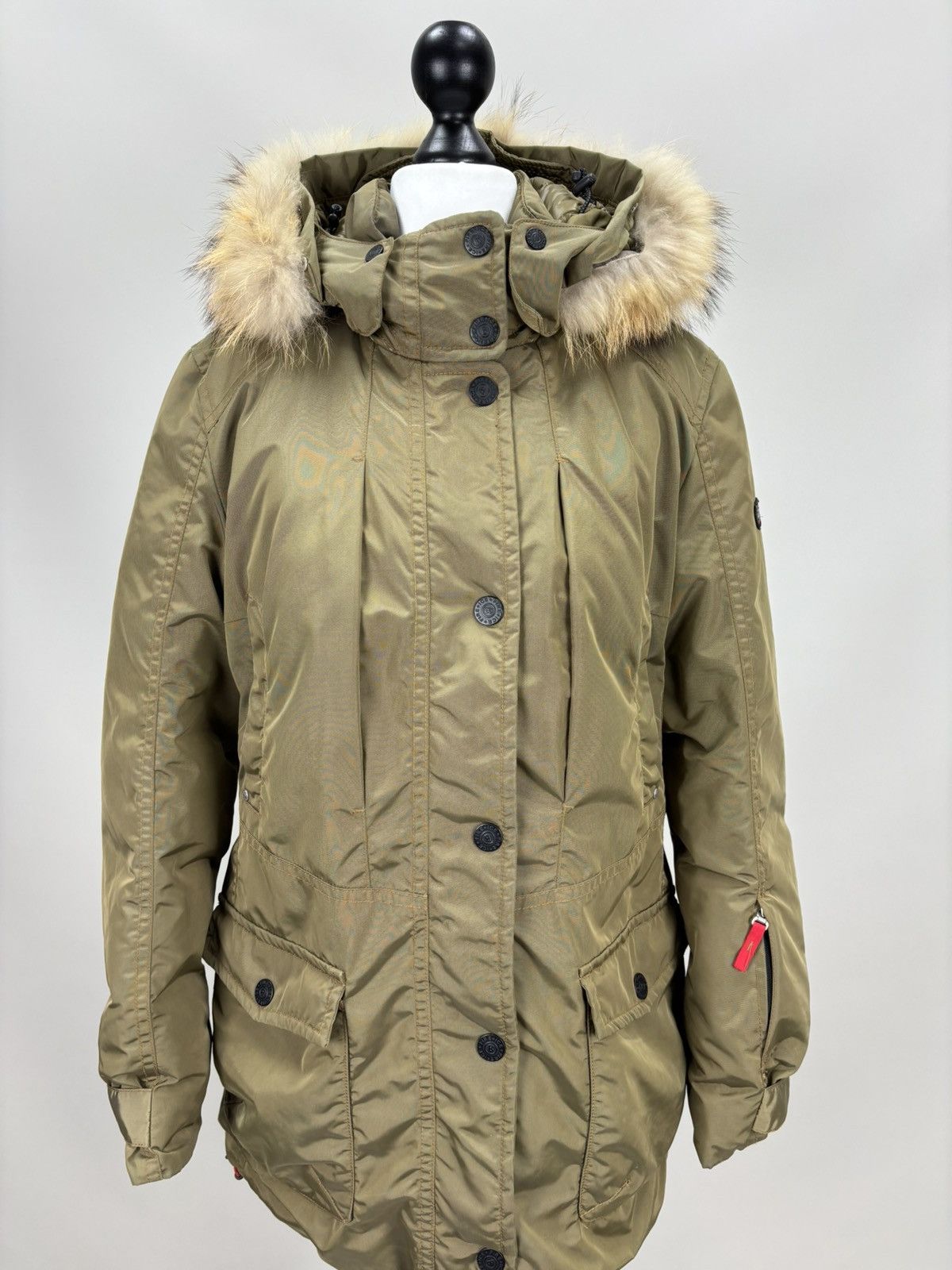 Bogner Womens puffer parka Bogner Fire Ice Size L Color Brown Size L / US 10 / IT 46 - 2 Thumbnail