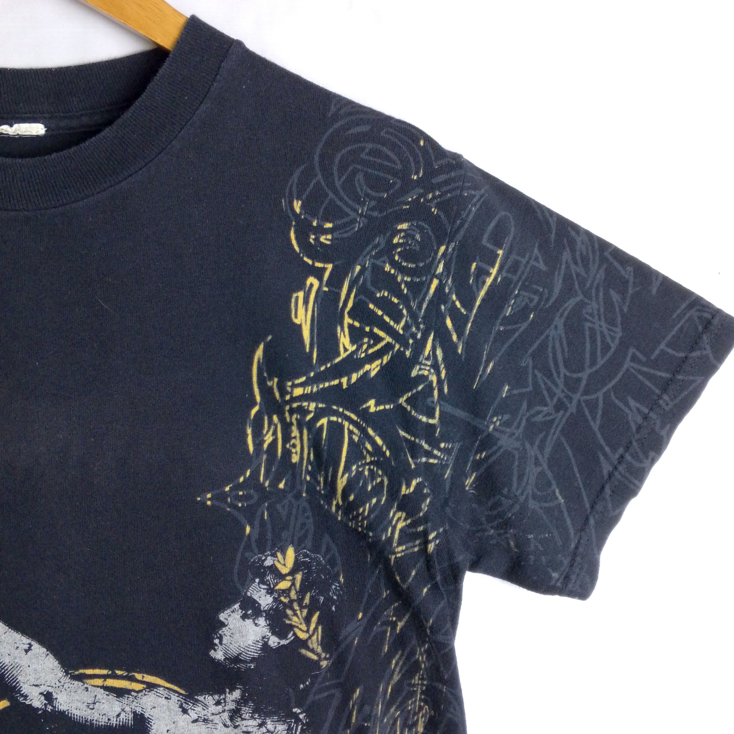 If Six Was Nine Vintage Art Tee Music Radio Tribe Tribal Mural LGB Style Size US S / EU 44-46 / 1 - 5 Thumbnail