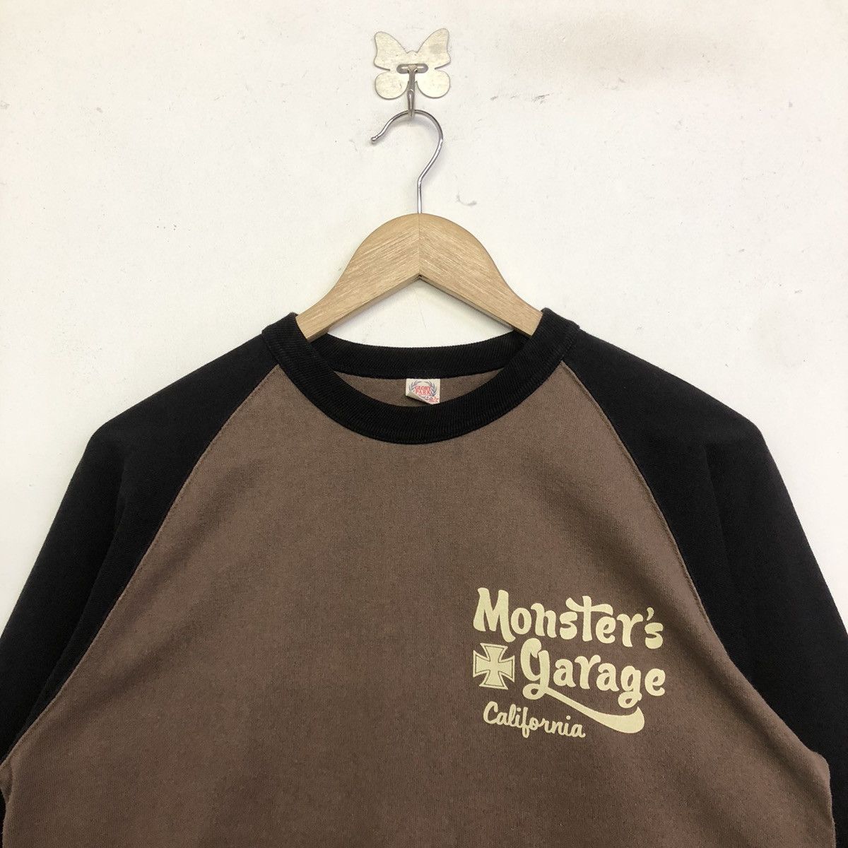 The Flat Head THE FLAT HEAD MONSTERS GARAGE RAGLAN LONG SLEEVE SHIRT Size US S / EU 44-46 / 1 - 4 Thumbnail