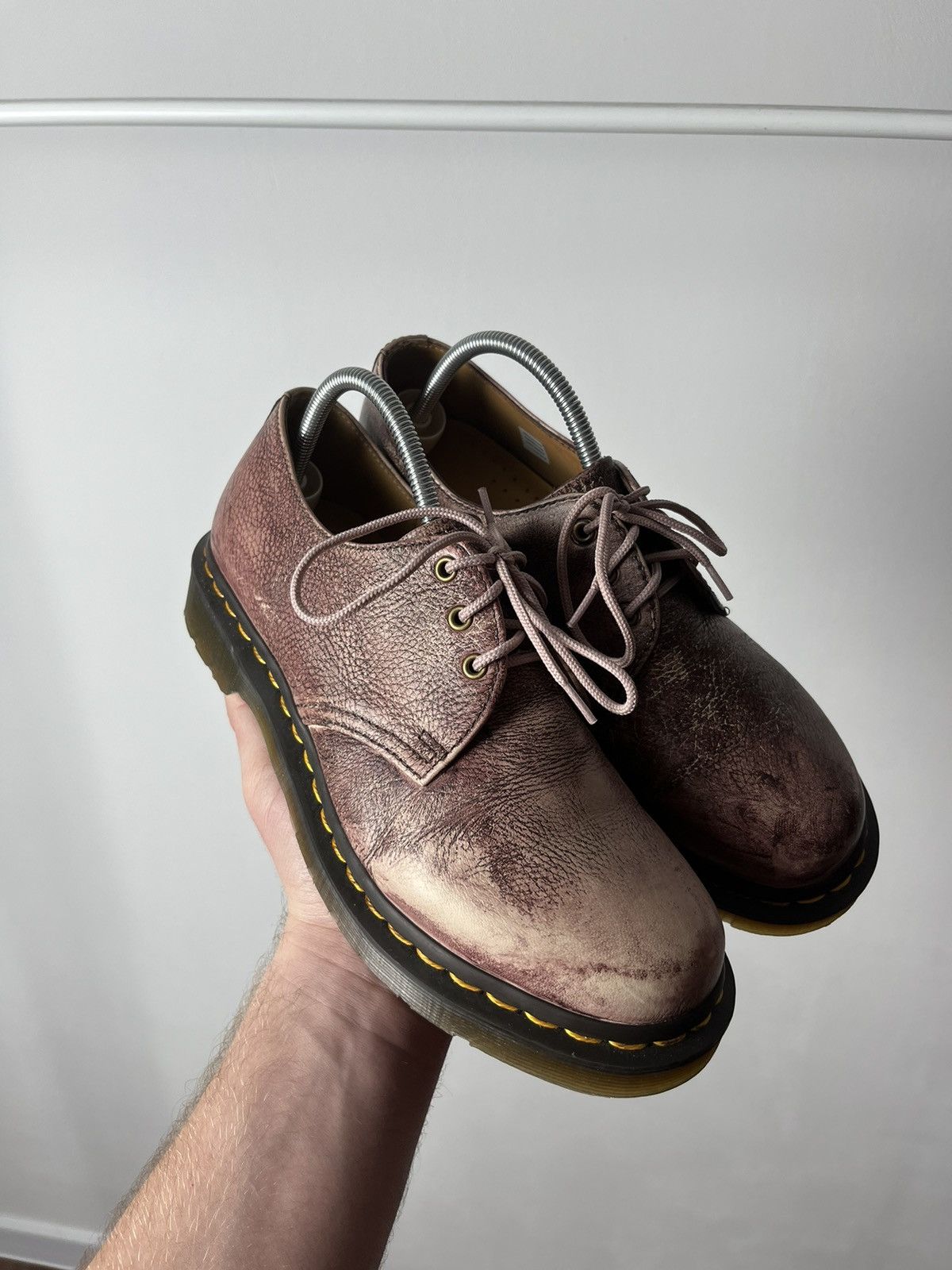 Dr. Martens × Leather Dr.Martens Woman’s Derby Boots Classic Leather Avant Garde Size US 7 / IT 37 - 1 Thumbnail