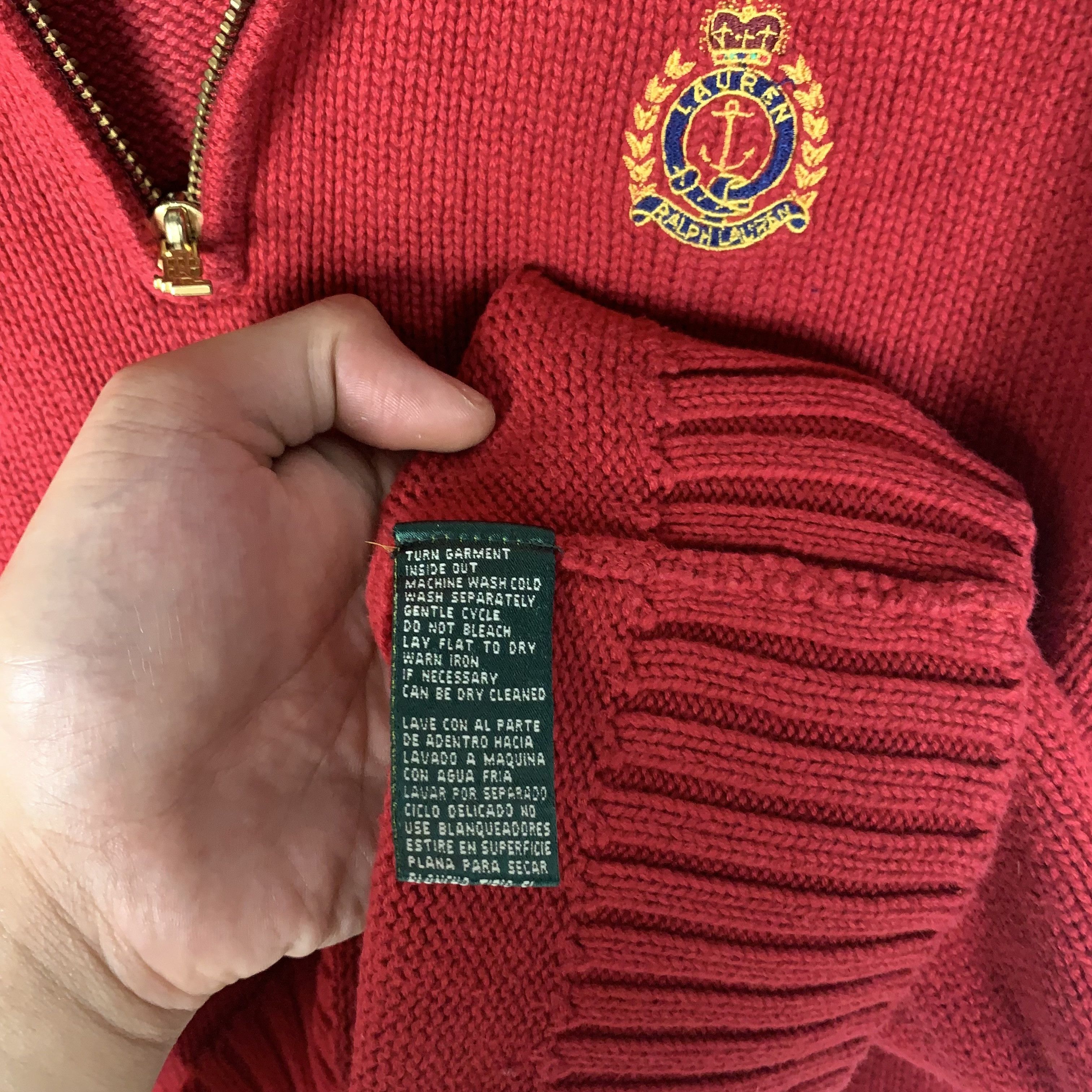 Lauren Ralph Lauren Lauren Ralph Lauren LRL Jumper Knit Sweater Size M / US 6-8 / IT 42-44 - 7 Thumbnail
