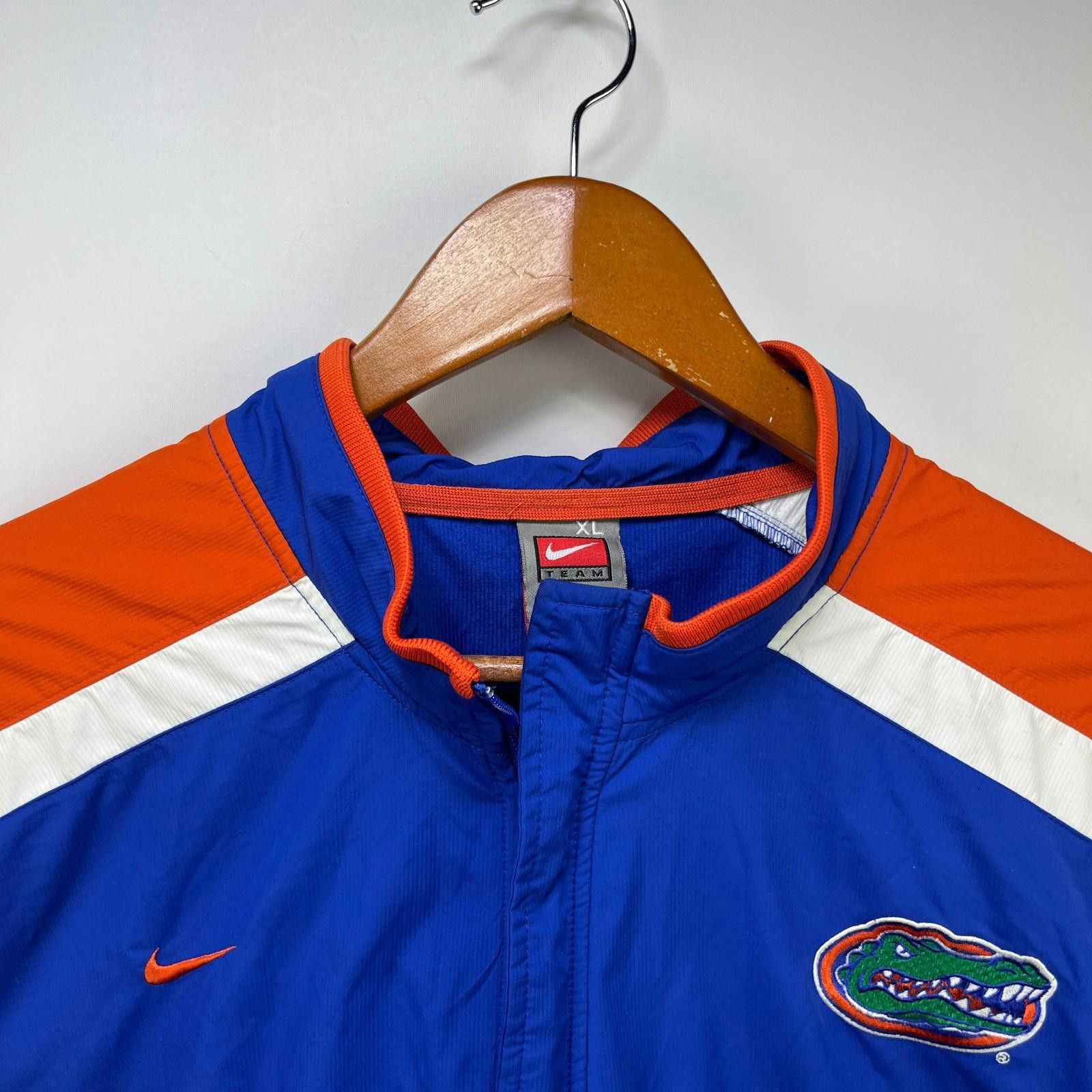 Nike Vintage Nike Florida Gators Full-Zip Windbreaker Jacket XL Size ONE SIZE - 3 Thumbnail