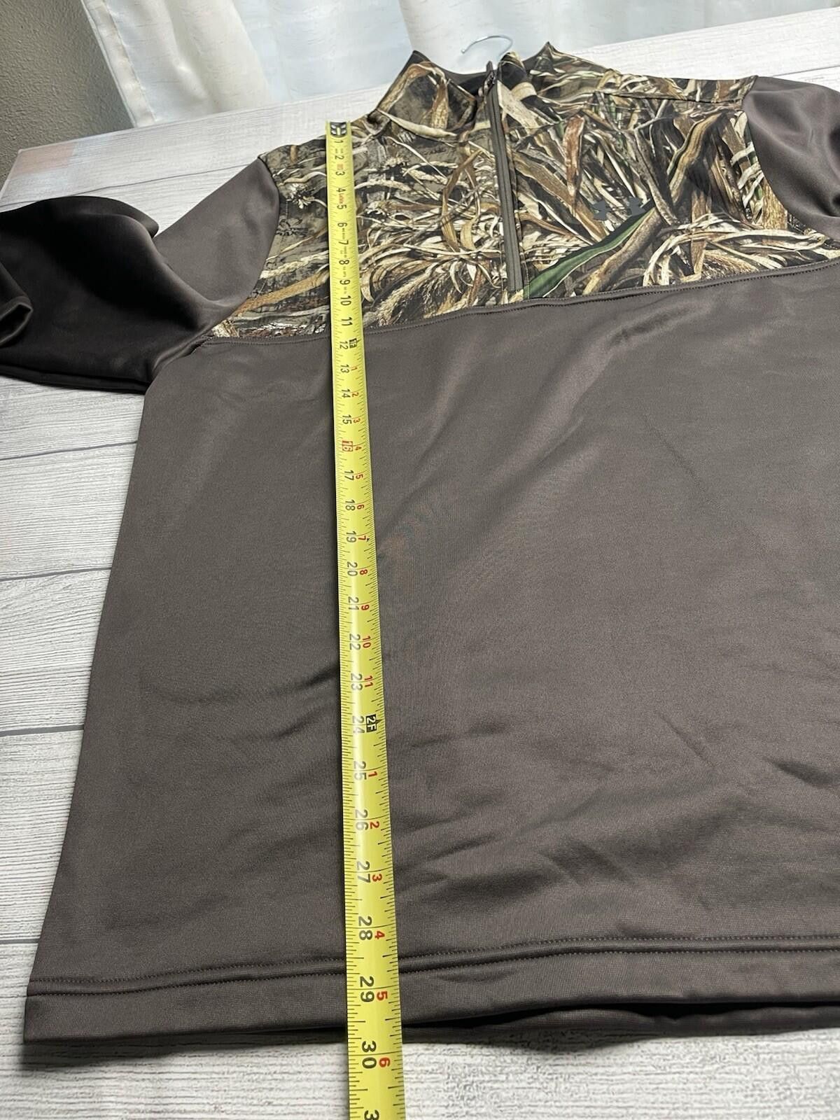 Under Armour Under Armour 1/4 Zip Pullover Shirt Men's L Realtree Size ONE SIZE - 5 Thumbnail