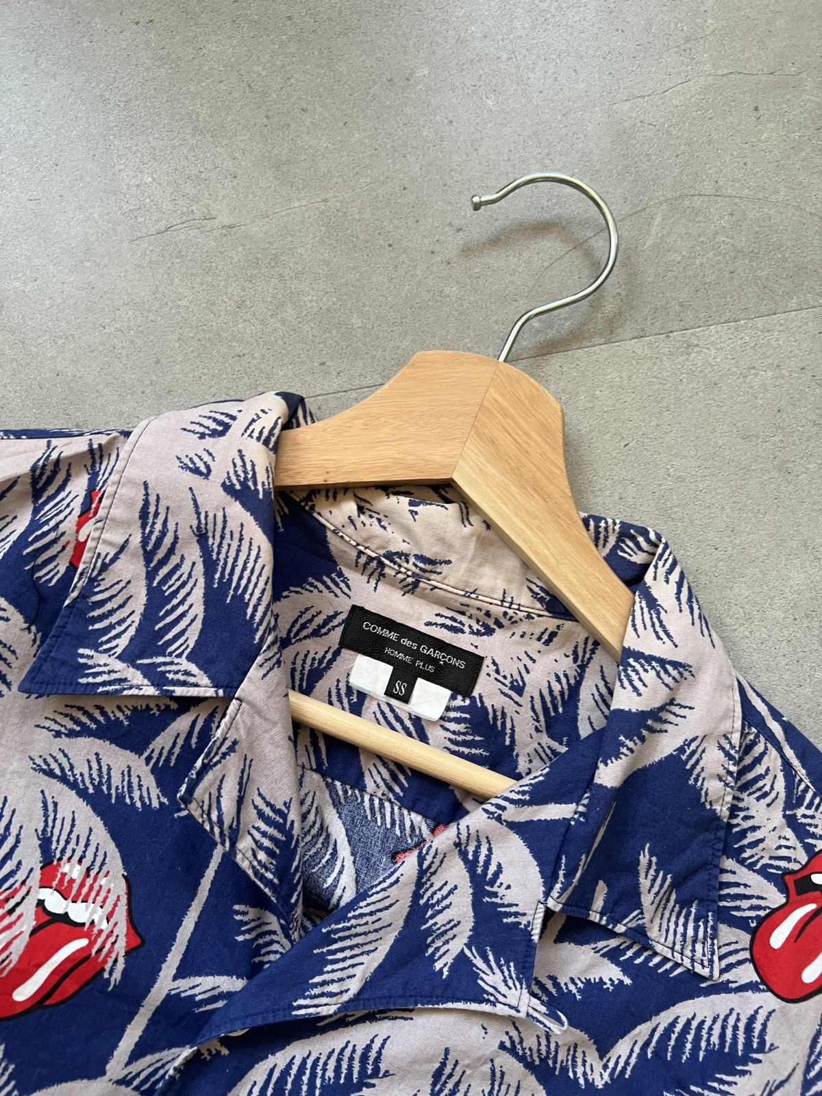 Comme des Garcons Homme Plus × The Rolling Stones SS06 Comme Des Garcons Homme Plus Hawaii Aloha Shirt Size US S / EU 44-46 / 1 - 2 Thumbnail