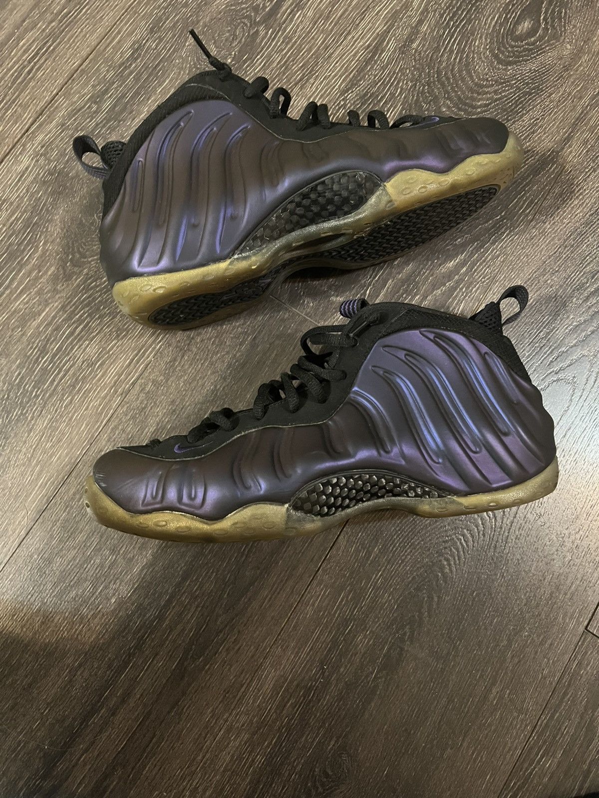 Nike Nike Air Foamposite Eggplant 2017 Size US 12 / EU 45 - 1 Thumbnail