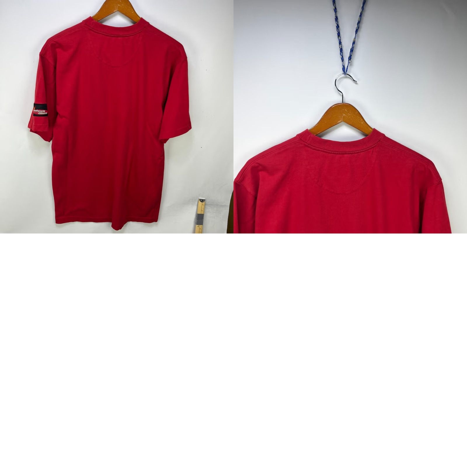 Vintage VINTAGE Johnny Blaze Method Man Wutang T Shirt Red Large 90s Hip Hop Mens Size US L / EU 52-54 / 3 - 8 Thumbnail