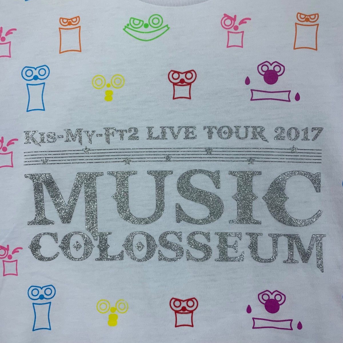 Vintage KIS-MY-FT2 Music Colosseum Live Tour 2017 Tee Shirt Size S / US 4 / IT 40 - 3 Thumbnail