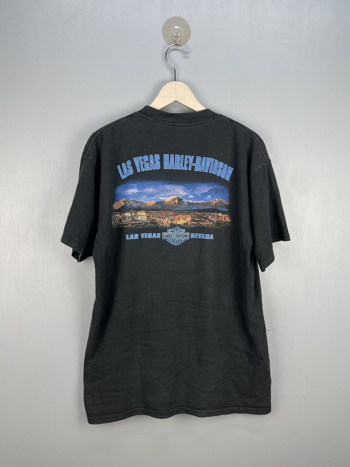 Harley Davidson Vintage Y2K Harley Davidson Las Vegas t shirt Size US L / EU 52-54 / 3 - 2 Thumbnail
